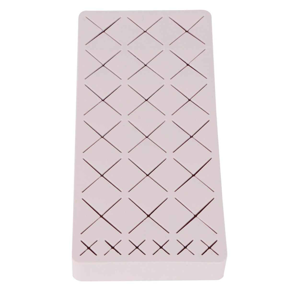 24 Slots Silicone Lipstick Organizer Makeup Cosmetics Holder Storage Box Display StandPink