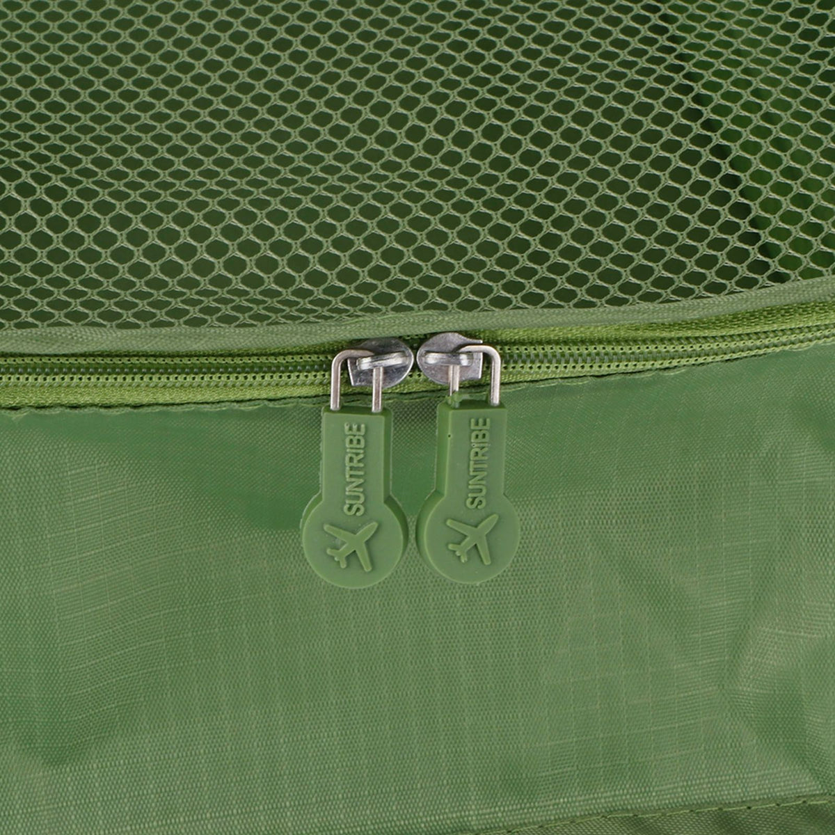 6Pcs/Set Storage Bag Clothing Sorting Bag Luggage Suitcase Packing Organizer for TravellingGreen