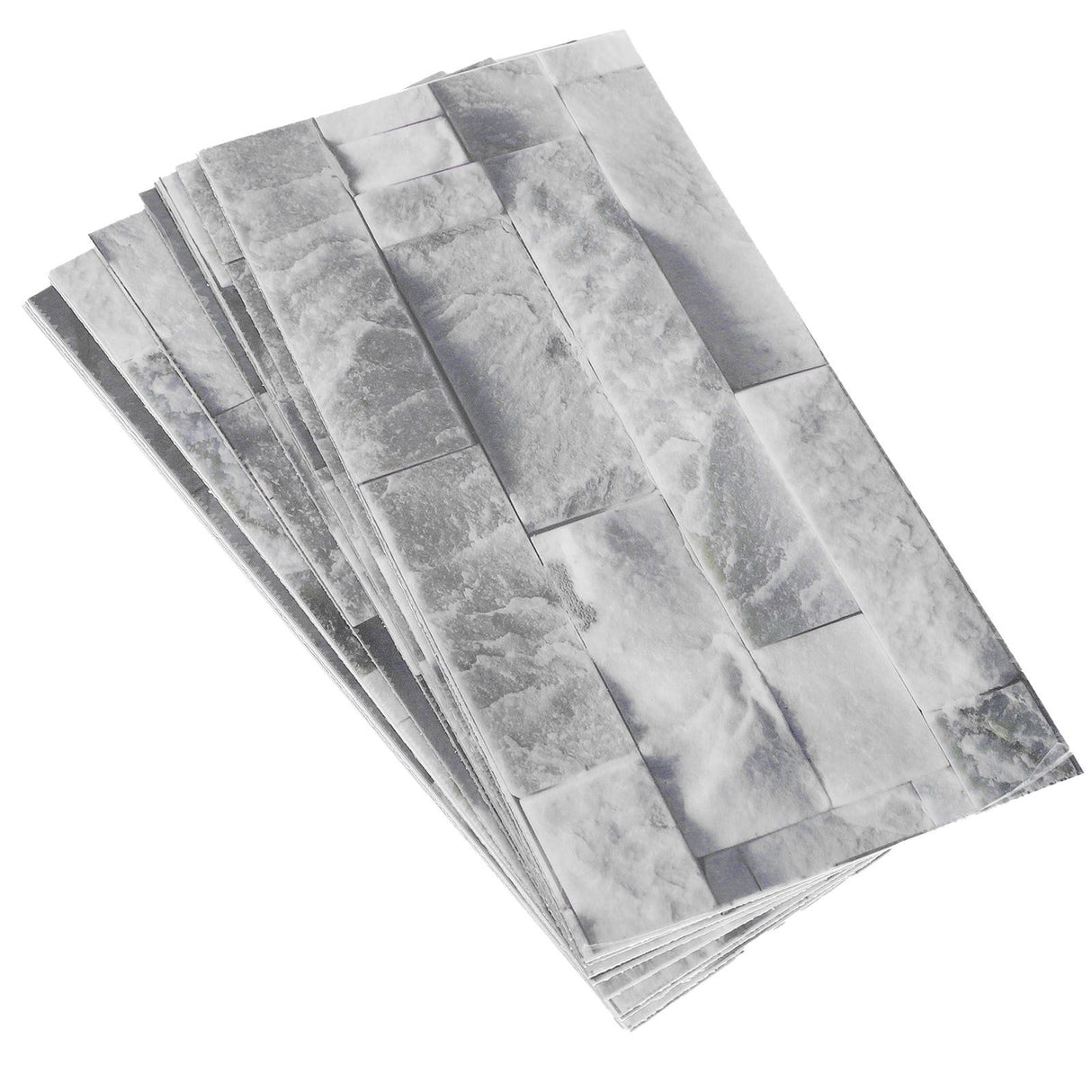 12Pcs PVC Tile Sticker Waterproof Self Adhesive Bathroom Kitchen Living Room Decor Floor Decal(KIT043 )