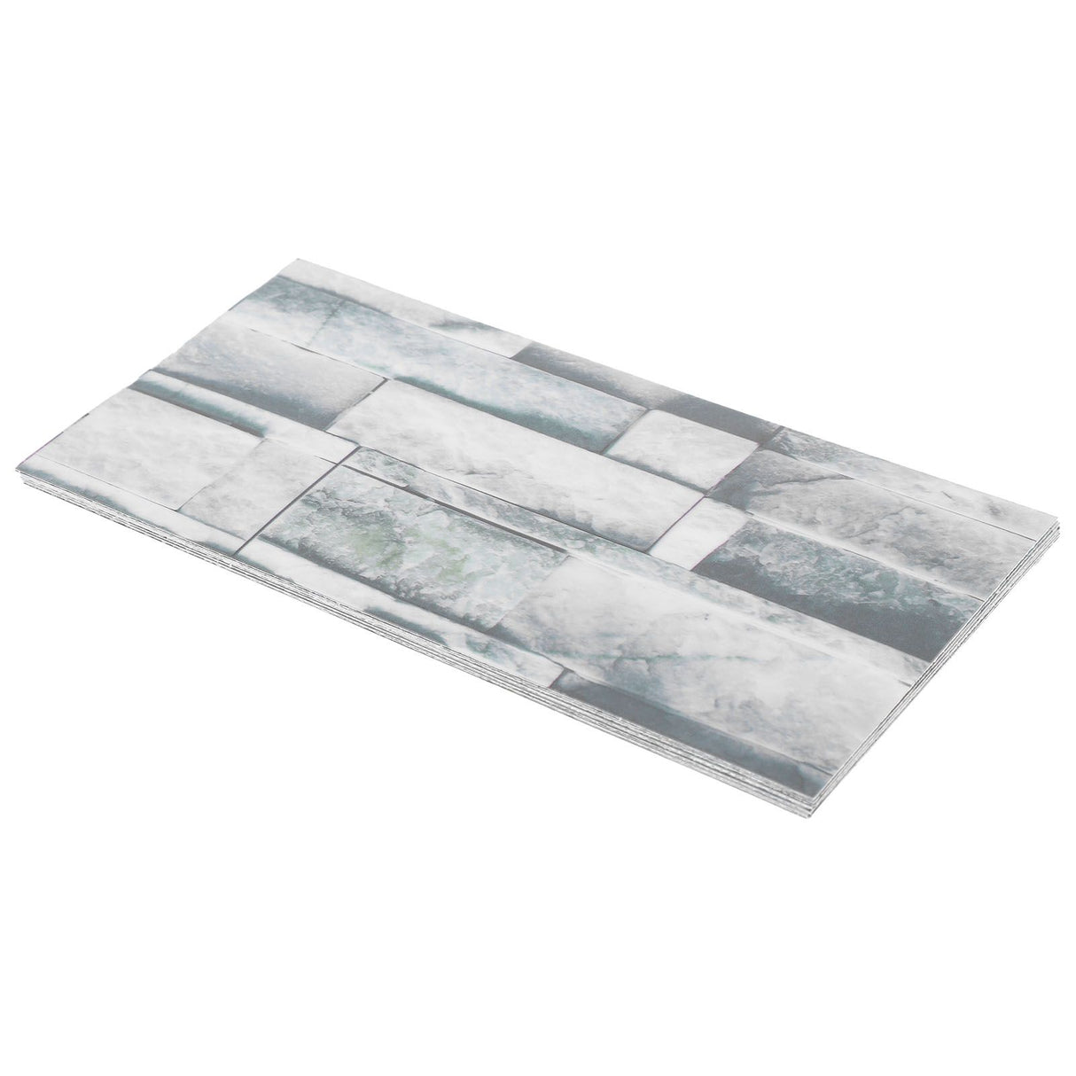 12Pcs PVC Tile Sticker Waterproof Self Adhesive Bathroom Kitchen Living Room Decor Floor Decal(KIT042 )