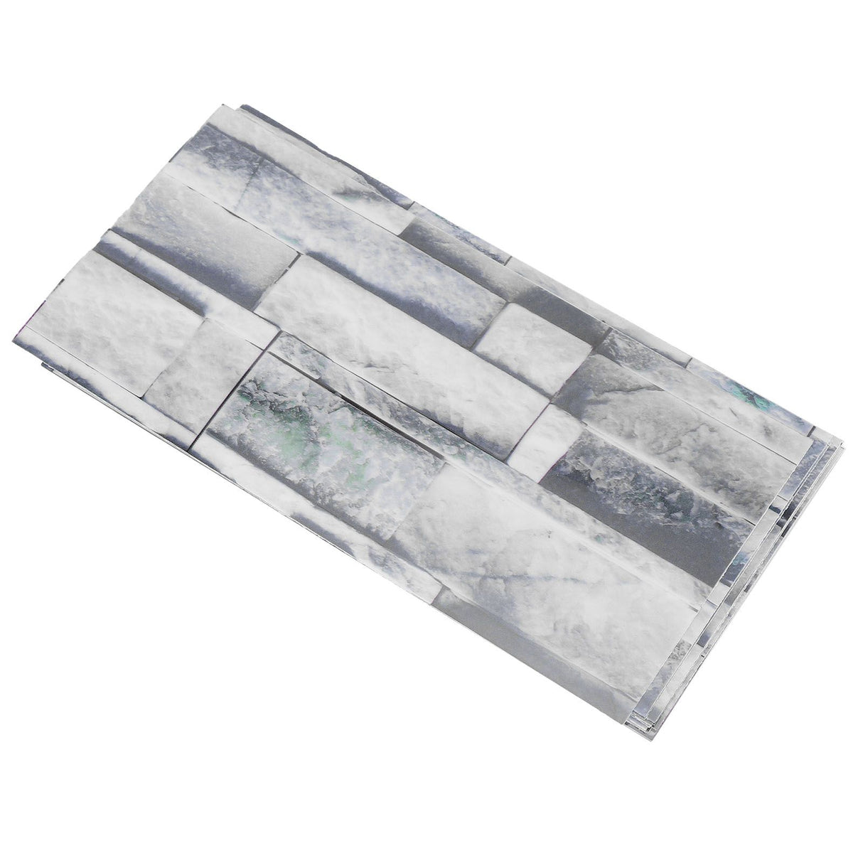 12Pcs PVC Tile Sticker Waterproof Self Adhesive Bathroom Kitchen Living Room Decor Floor Decal(KIT042 )
