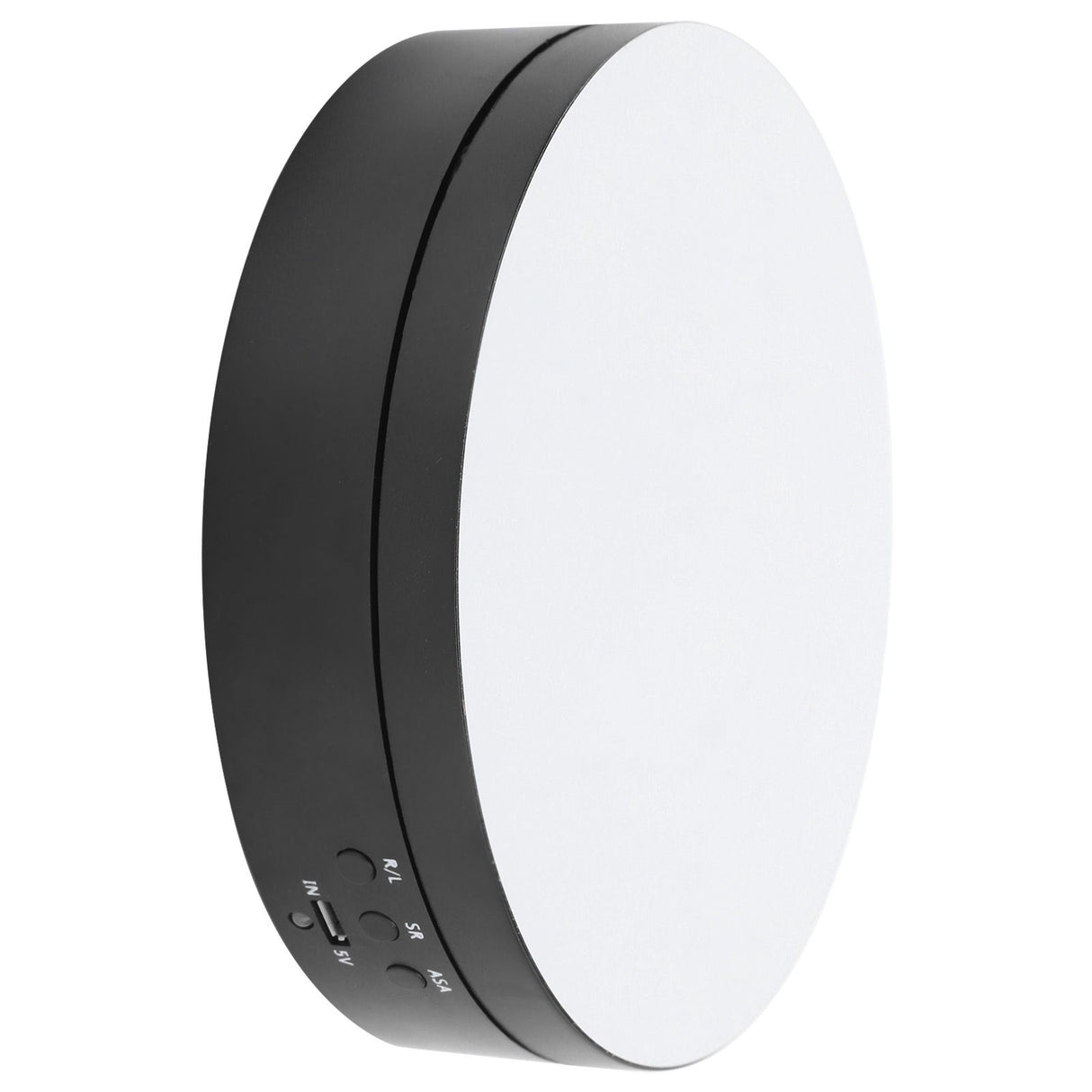 3 Speeds Electric Rotating Display Stand 360 Degree Turntable Jewelry Holder USB ChargingBlack
