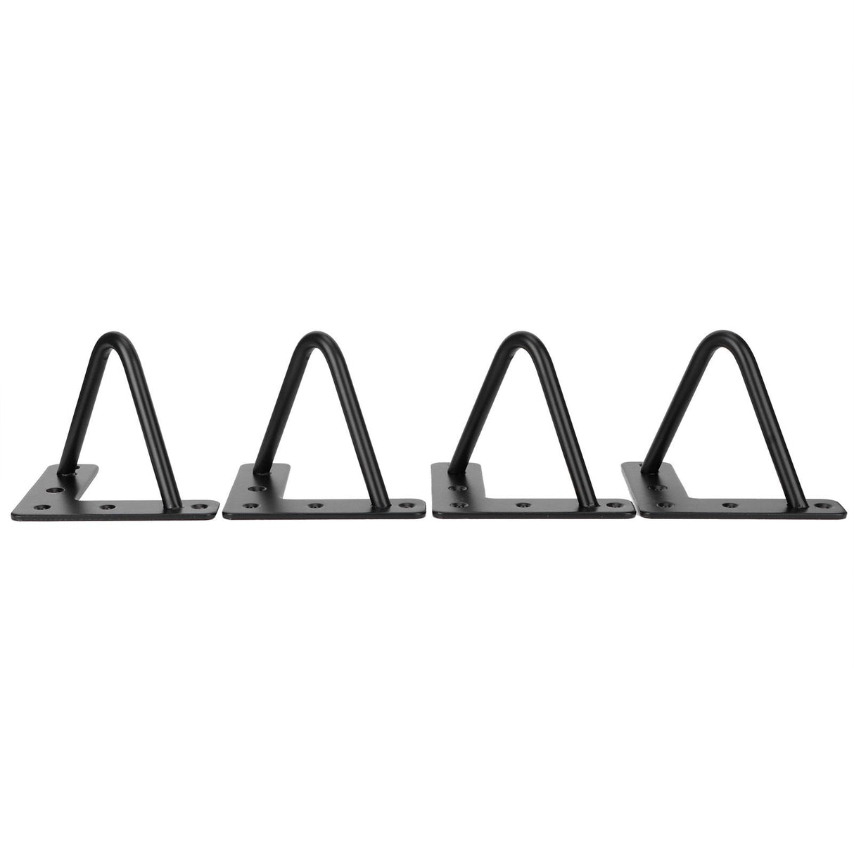 4Pcs Wrought Iron Table Leg U-Shaped Desk Support Legs Furniture Hardware AccessoriesS + Accessories