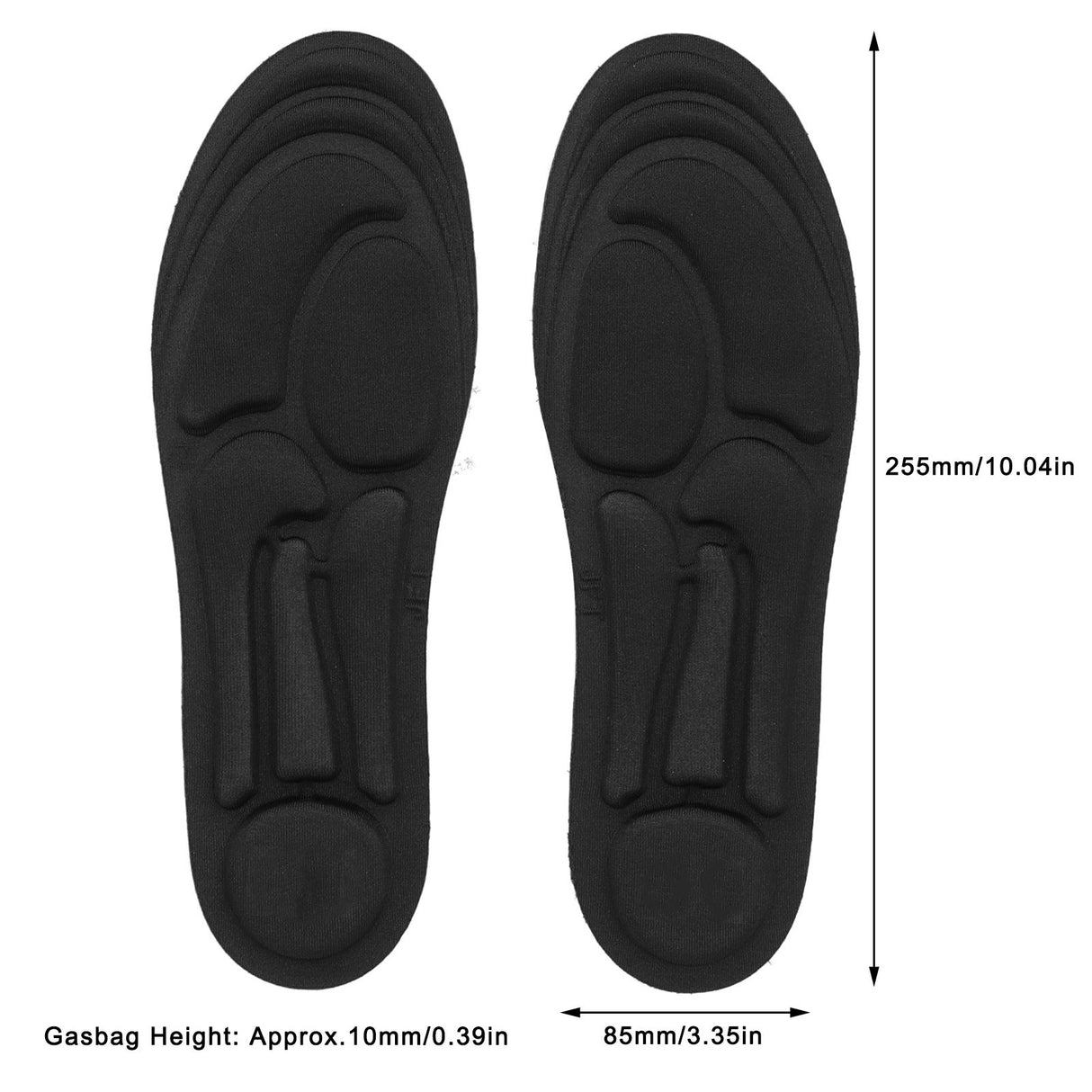Arch Support Insoles Shoe Inserts Shock Absorption Buffer Deodorant Shoe Pad for Men and WomenS