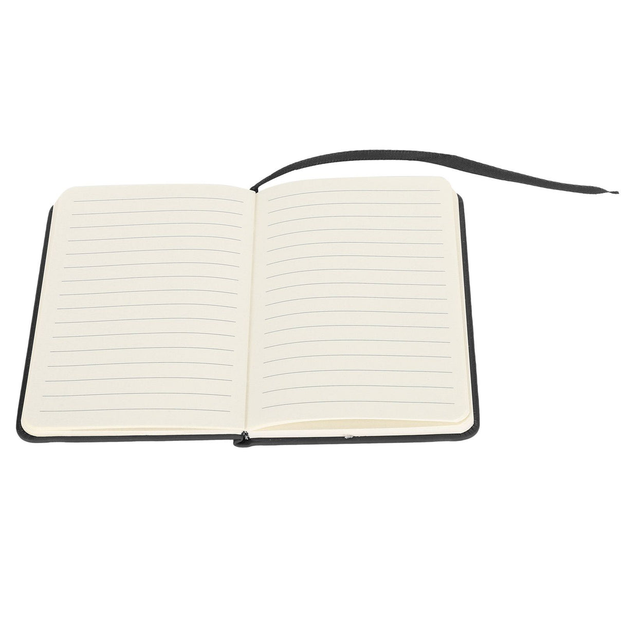 3Pcs PU A6 Business Notepad Hardcover Strap Notebook Diary Stationery Office School SuppliesBlack