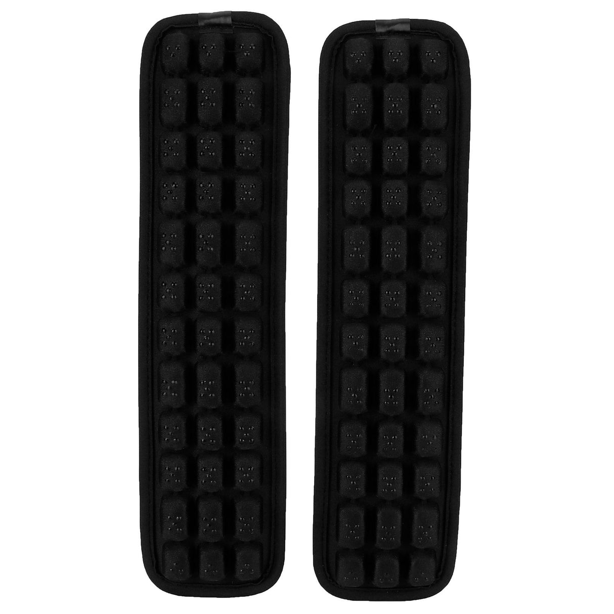 2Pcs Infrared Shoulder Strap Pad Detachable Backpack Decompression Belt Cushion Accessory BlackL