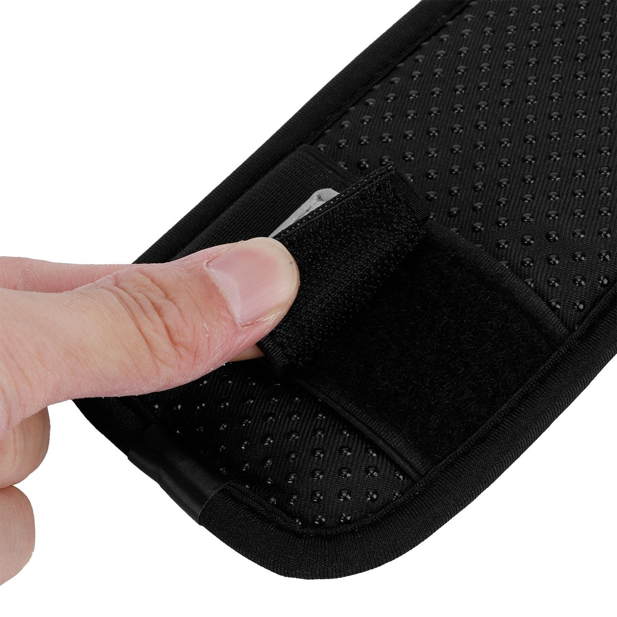 2Pcs Infrared Shoulder Strap Pad Detachable Backpack Decompression Belt Cushion Accessory BlackL