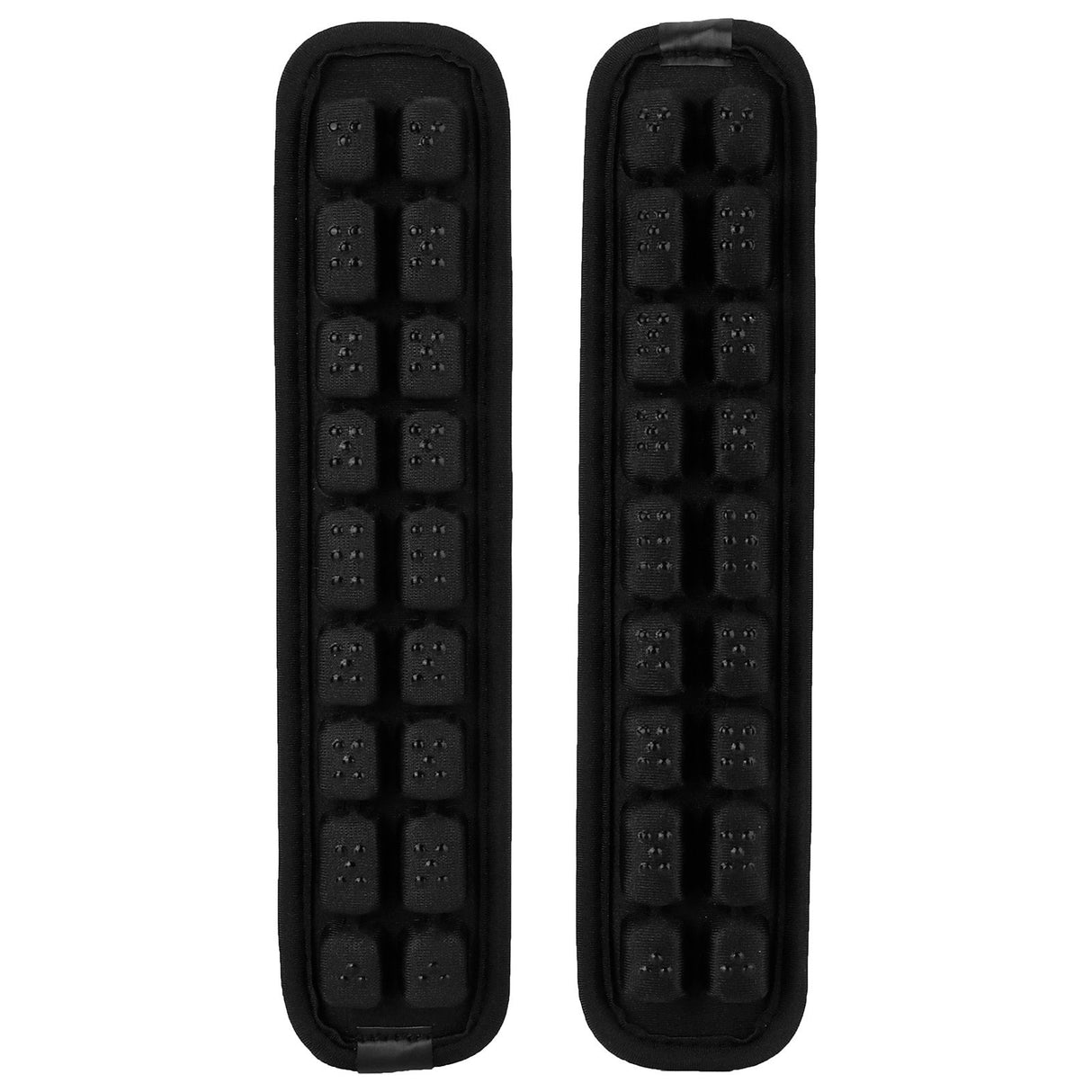 2Pcs Infrared Shoulder Strap Pad Detachable Backpack Decompression Belt Cushion Accessory BlackS