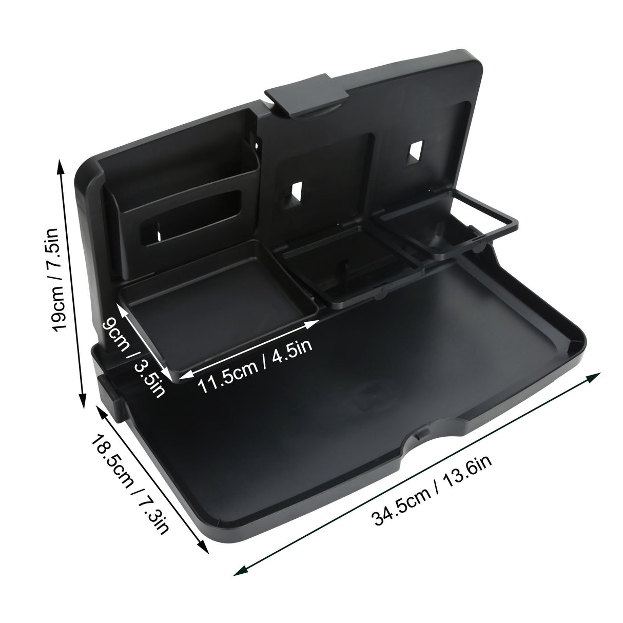 Car Food Tray Multi‑Functional Portable Folding Car Vehicle Seat Food Meal Snack Tray