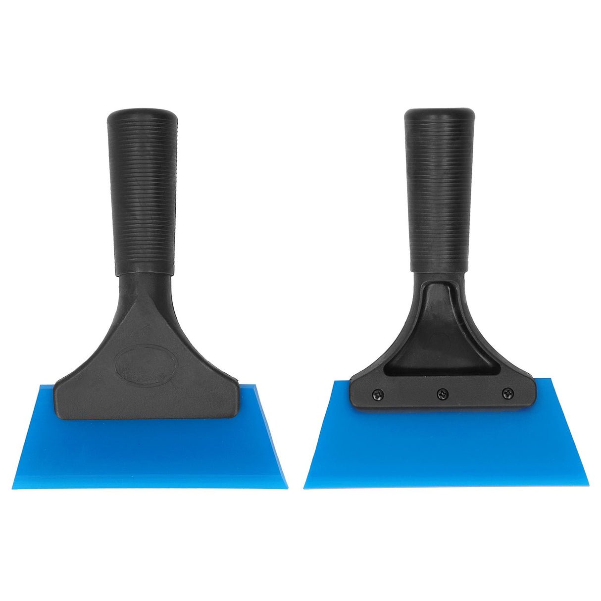 2pcs Car Window Scraper Water Ice Squeegee Snow Shovel NonSlip Handle Glass Cleaning Tool