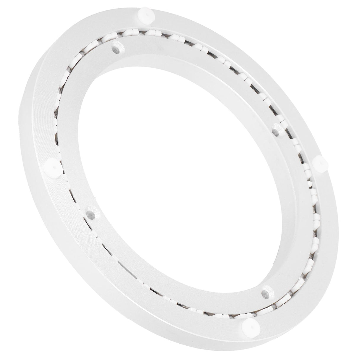 Heavy Duty Aluminium Alloy Rotating Bearing Turntable Round Smooth Mute Dining Table Plate8in