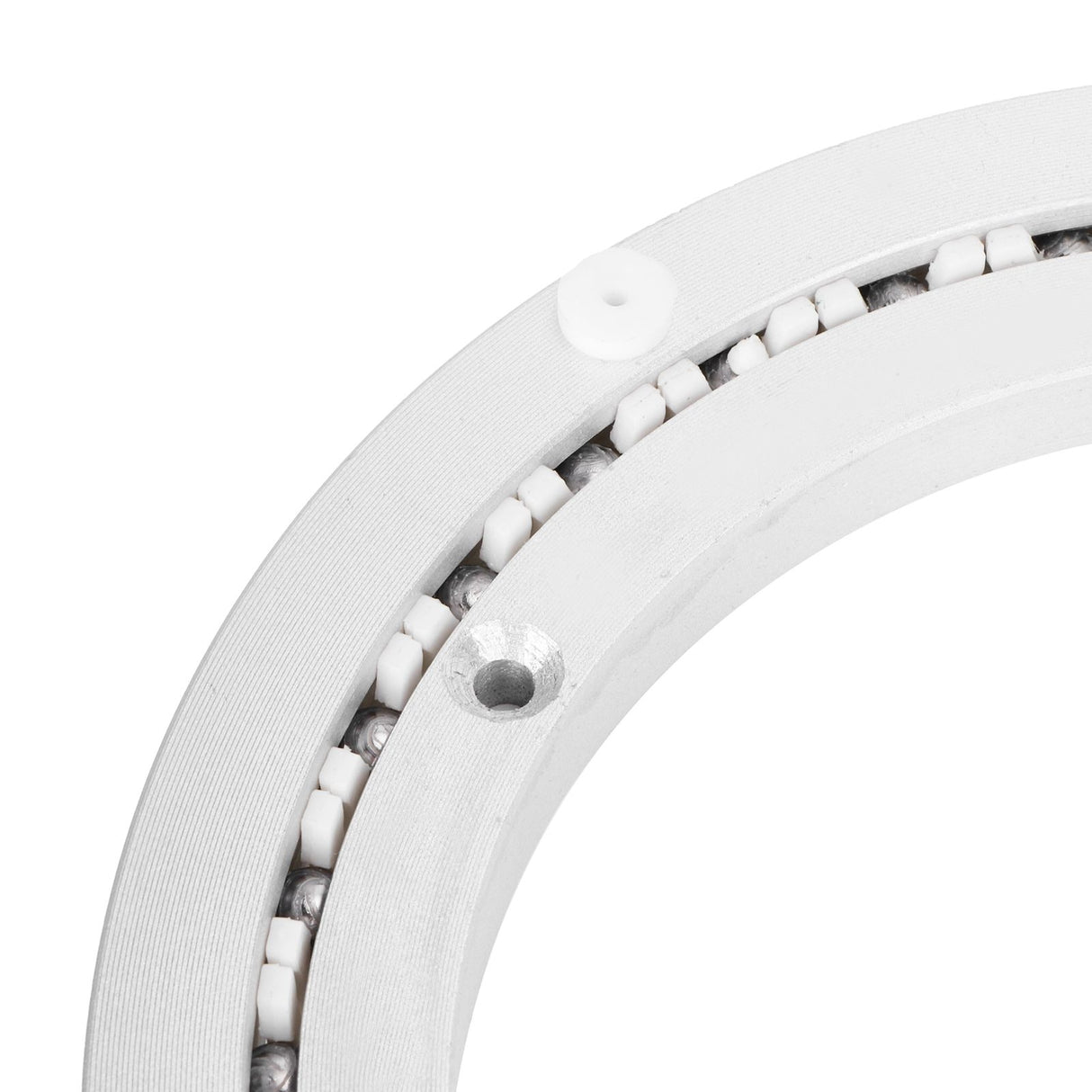 Heavy Duty Aluminium Alloy Rotating Bearing Turntable Round Smooth Mute Dining Table Plate8in