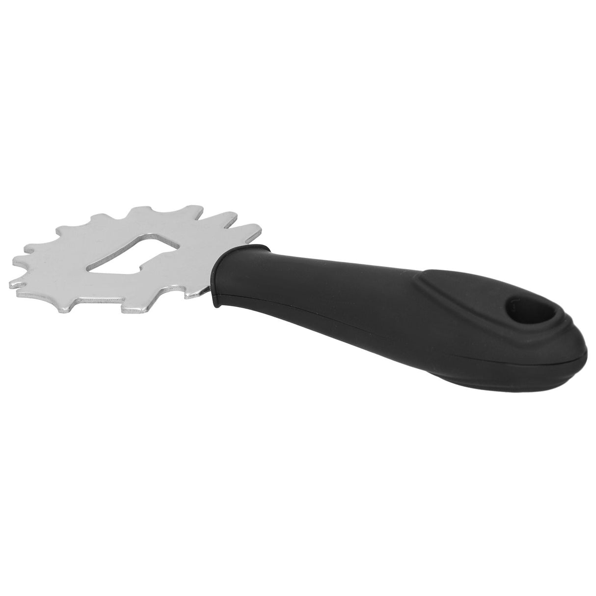 Stainless Steel BBQ Grill Scraper Barbecue Cleaner Tool Bristle Free with Beer Bottle Opener