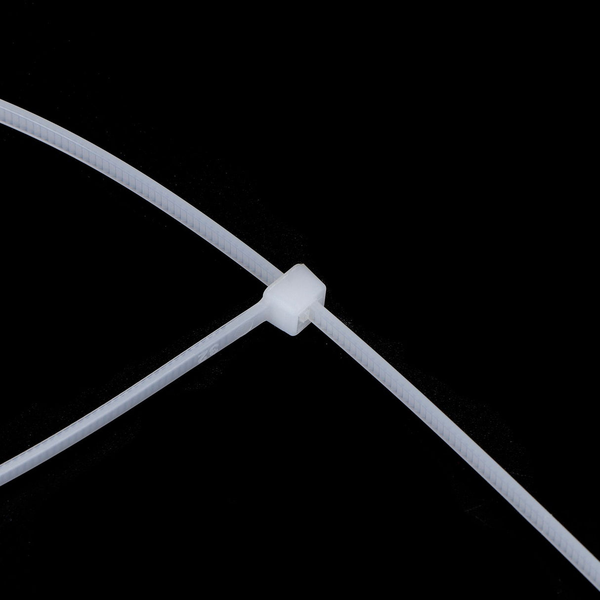 5Packs Cable Ties Zip Wraps Set Disposable Nylon Wire Cord Strap Fastener Fastening OrganizerWhite