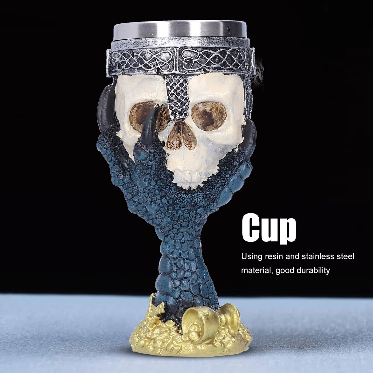 Water Cup Stainless Steel Beer Whiskey Wine Mug Home Halloween Bar Party Decoration