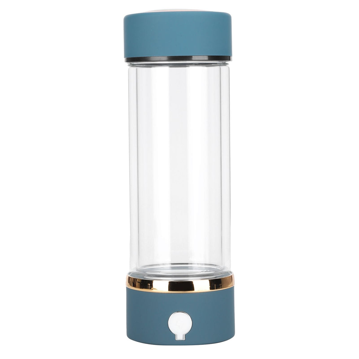 Hydrogen Water Bottle Generator USB Portable Hydrogen Water Maker Machine 380ml Blue