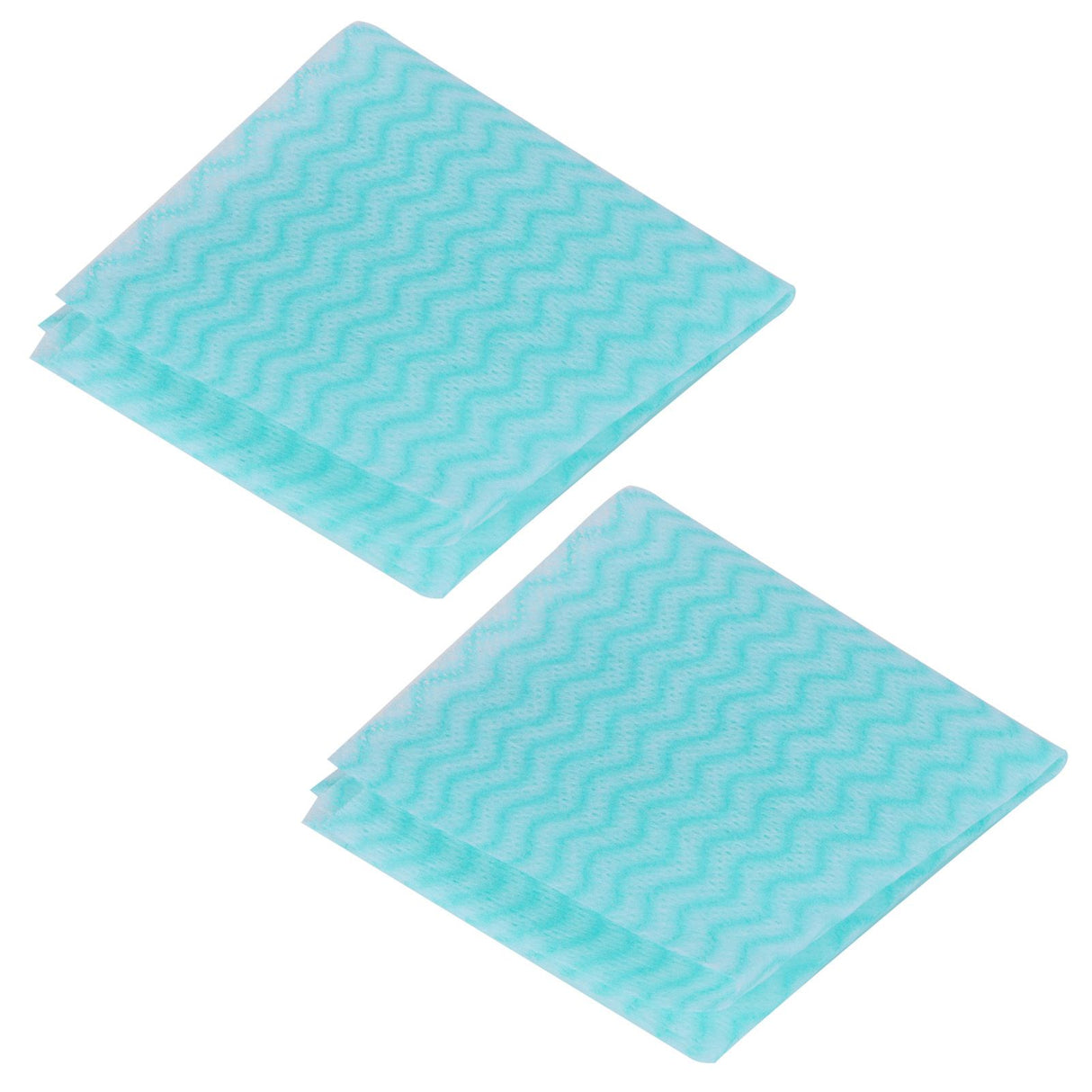 2Packs Disposable NonWoven Rag Washing Dish Towel Kitchen Cleaning Cloth Wiping Rag(Green )