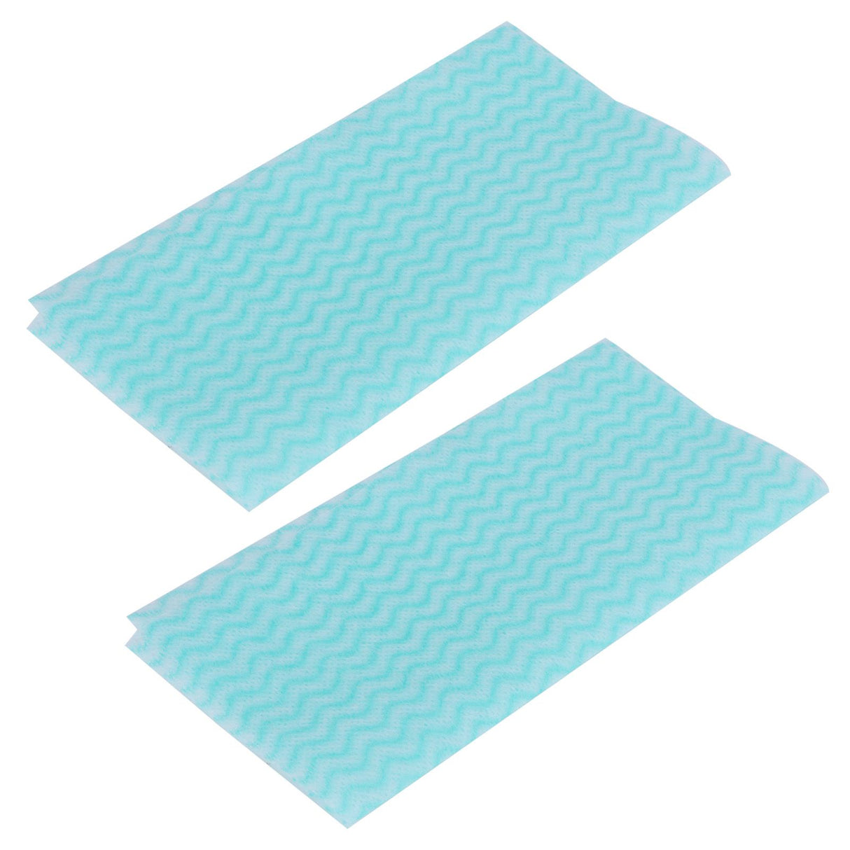 2Packs Disposable NonWoven Rag Washing Dish Towel Kitchen Cleaning Cloth Wiping Rag(Green )