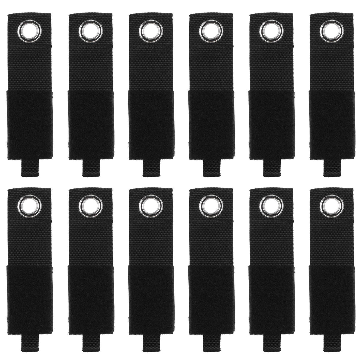 12PCS Heavy Duty Cable Storage Straps Extension Cord Holder Hook Loop Organizer Hanger