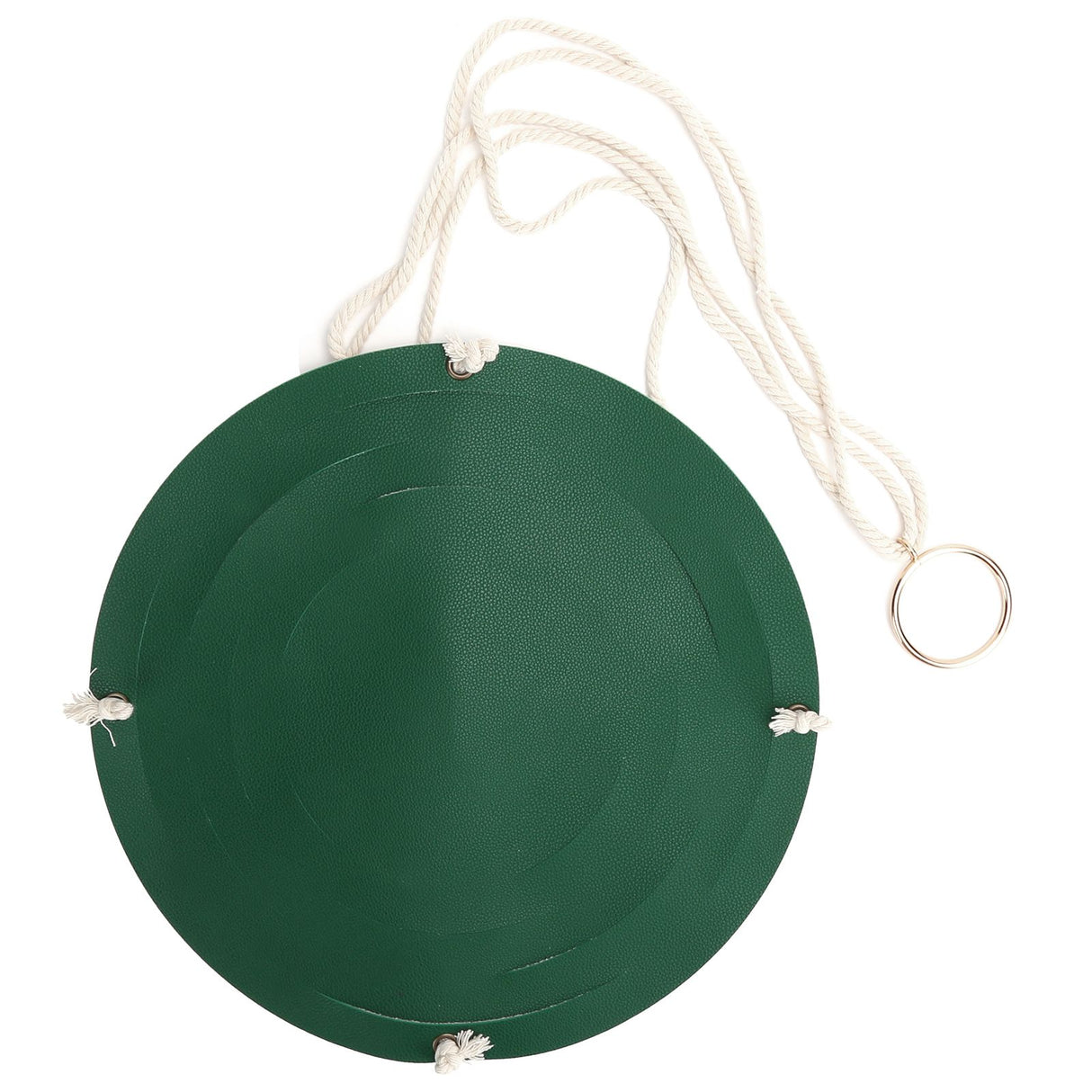 Plant Hanger PU Leather Wall Hanging Flower Pot Holder Basket Home Garden DecorationS Green