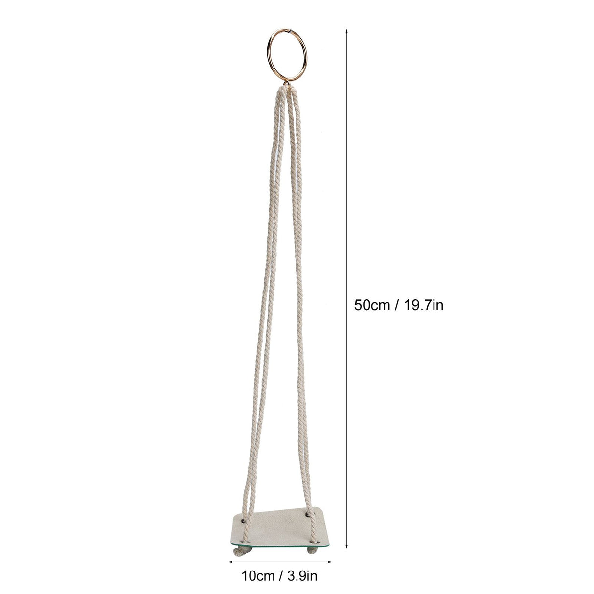 Plant Hanger Indoor Wall Hanging Flower Pot Holder Garden Courtyard Wall DecorationGreen 10cm