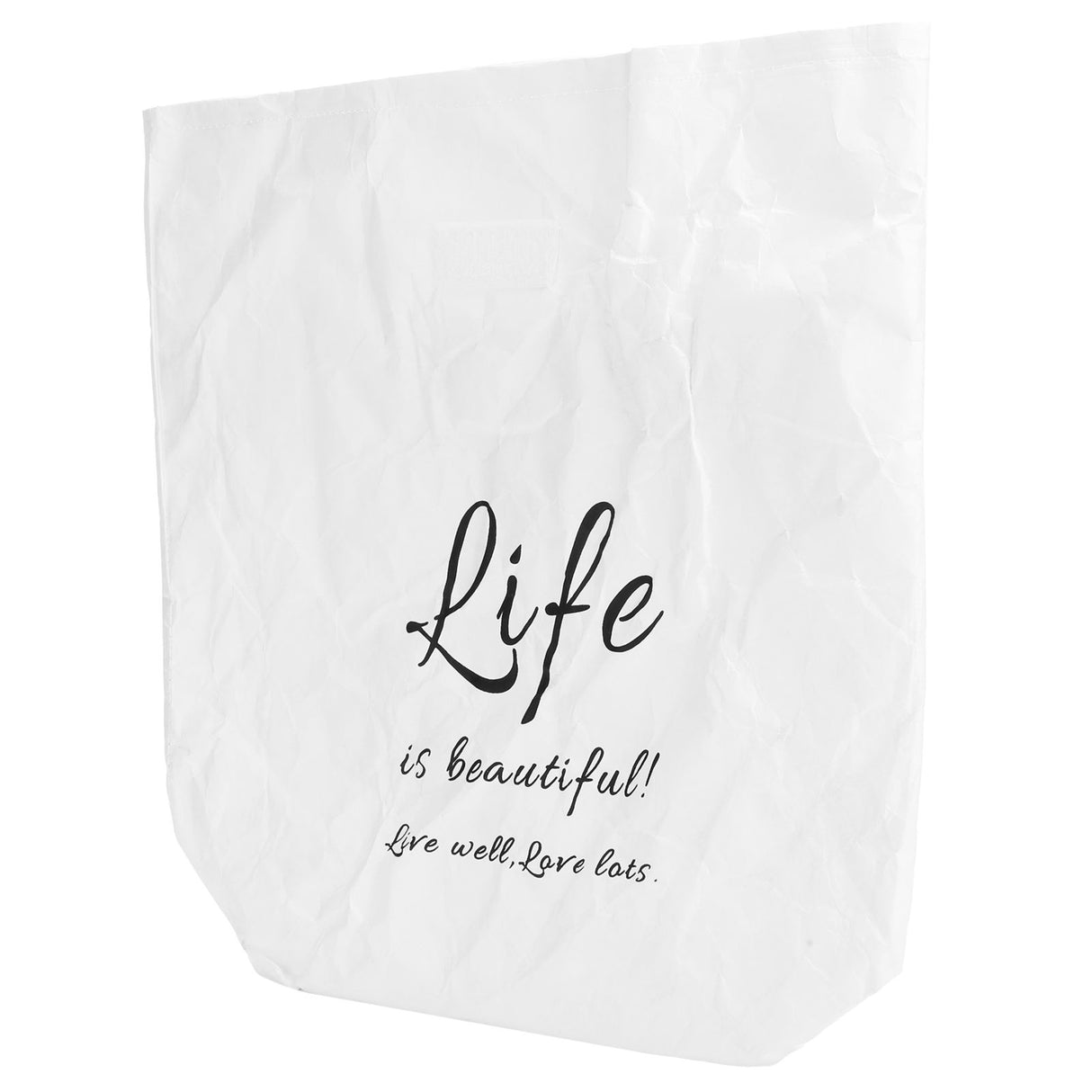 Kraft Paper Lunch Bag Aluminum Film Insulated Holder Environmental Protection Storage SuppliesWhite