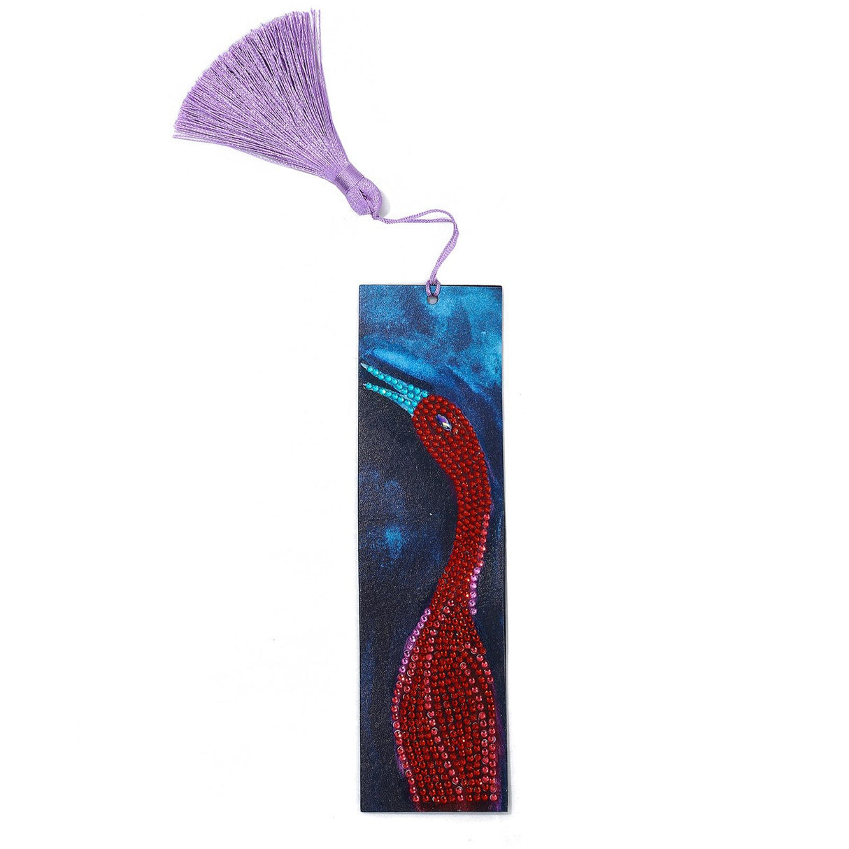 Diamond Painting Bookmarks with Tassel DIY Artware gift for Home Office School StudentsAA393‑Bird