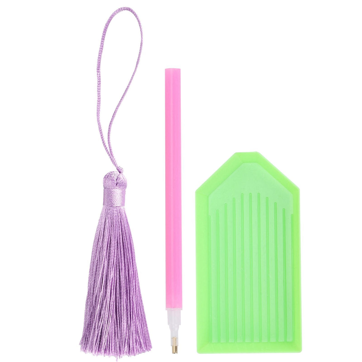 Diamond Painting Bookmarks with Tassel DIY Artware gift for Home Office School StudentsAA393‑Bird