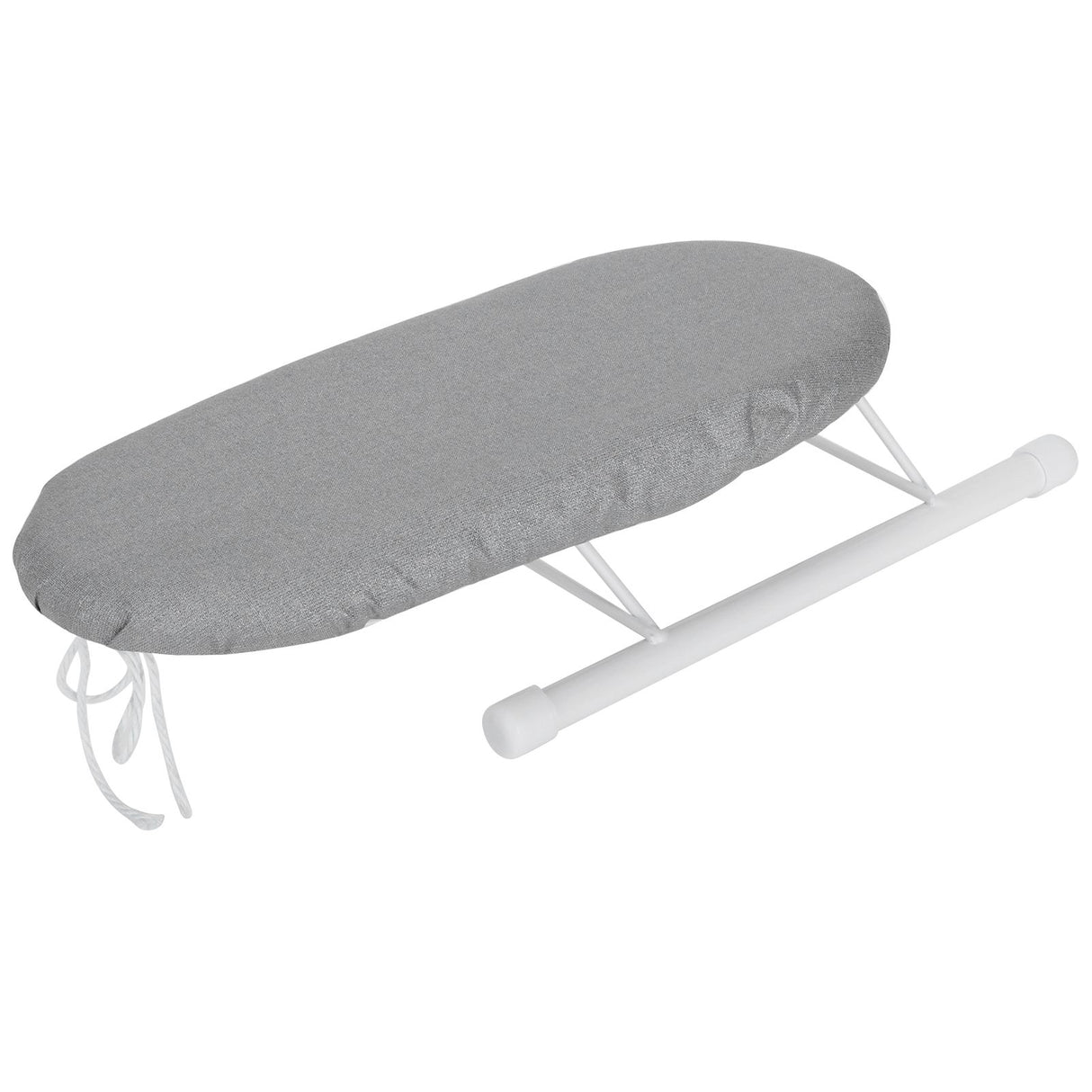 Mini Ironing Board Foldable Sleeve Cuffs Collars Ironing Table for Home Travel UseSilver Cloth