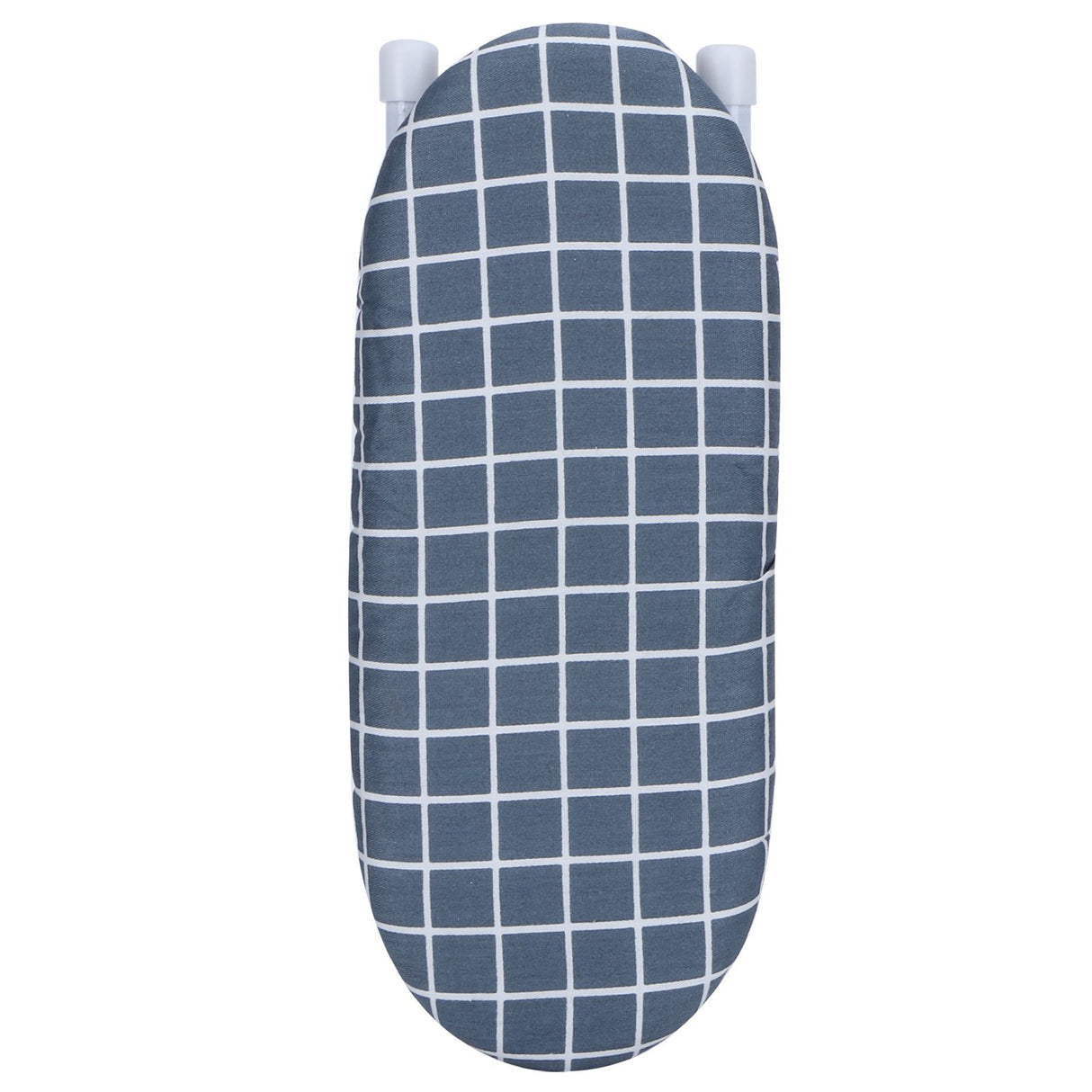 Mini Ironing Board Foldable Sleeve Cuffs Collars Ironing Table for Home Travel UseDark Blue Grid
