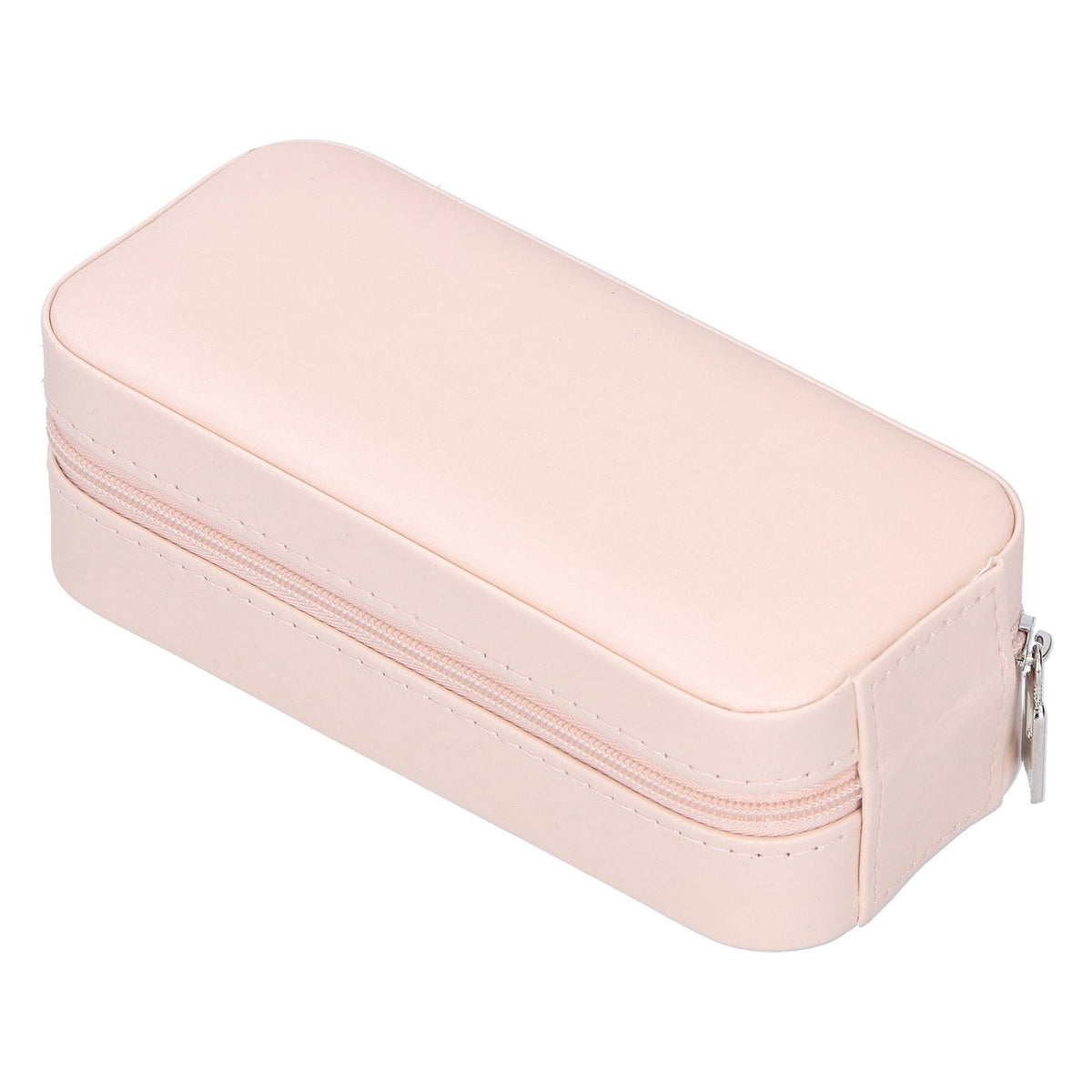 Portable Jewelry Organizer PU Fashion Earrings Necklace Rings Packaging Display Collection Case