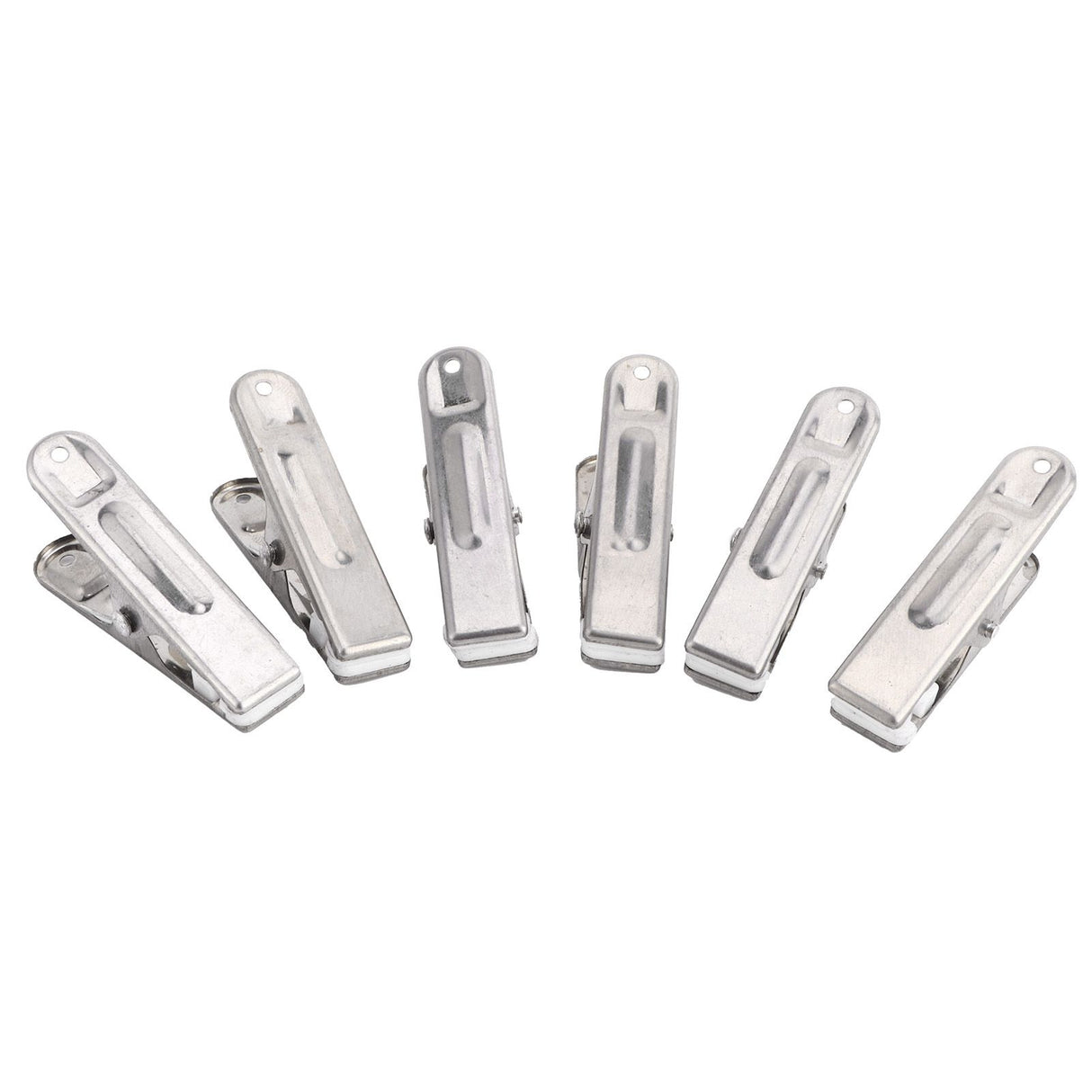 20Pcs Clothes Clips Stainless Steel Clothes Hanging Pins Clamps Home Laundry Underwear Pegs