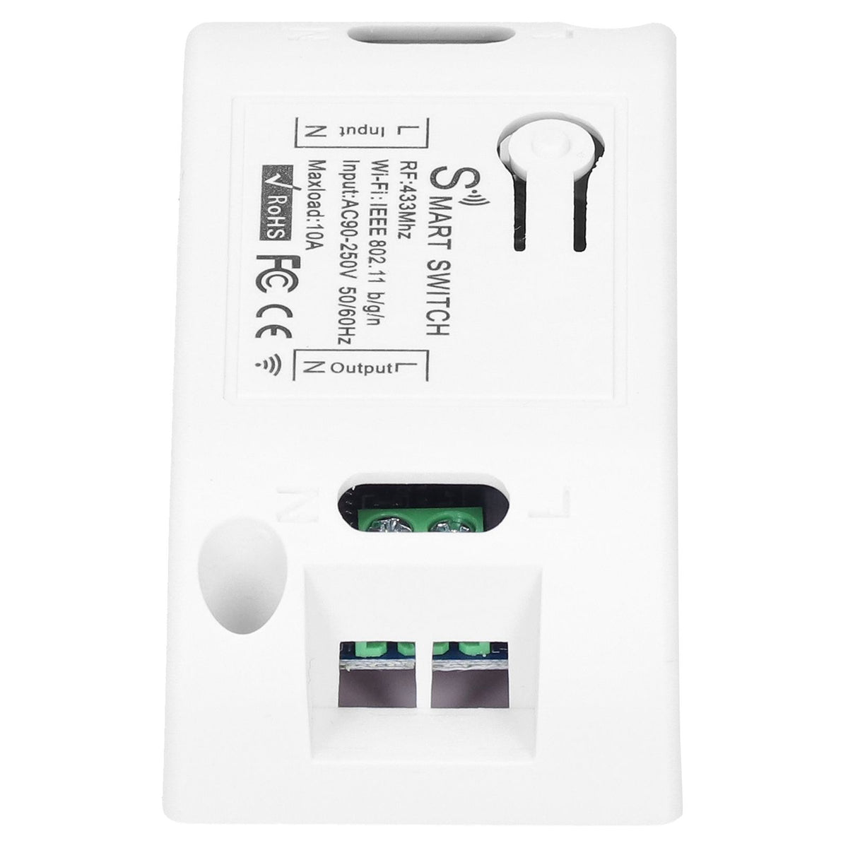 KR2201W‑4 APP Wireless Remote Control 433Mhz Wifi Timing Switch Controller for Light 90‑250V
