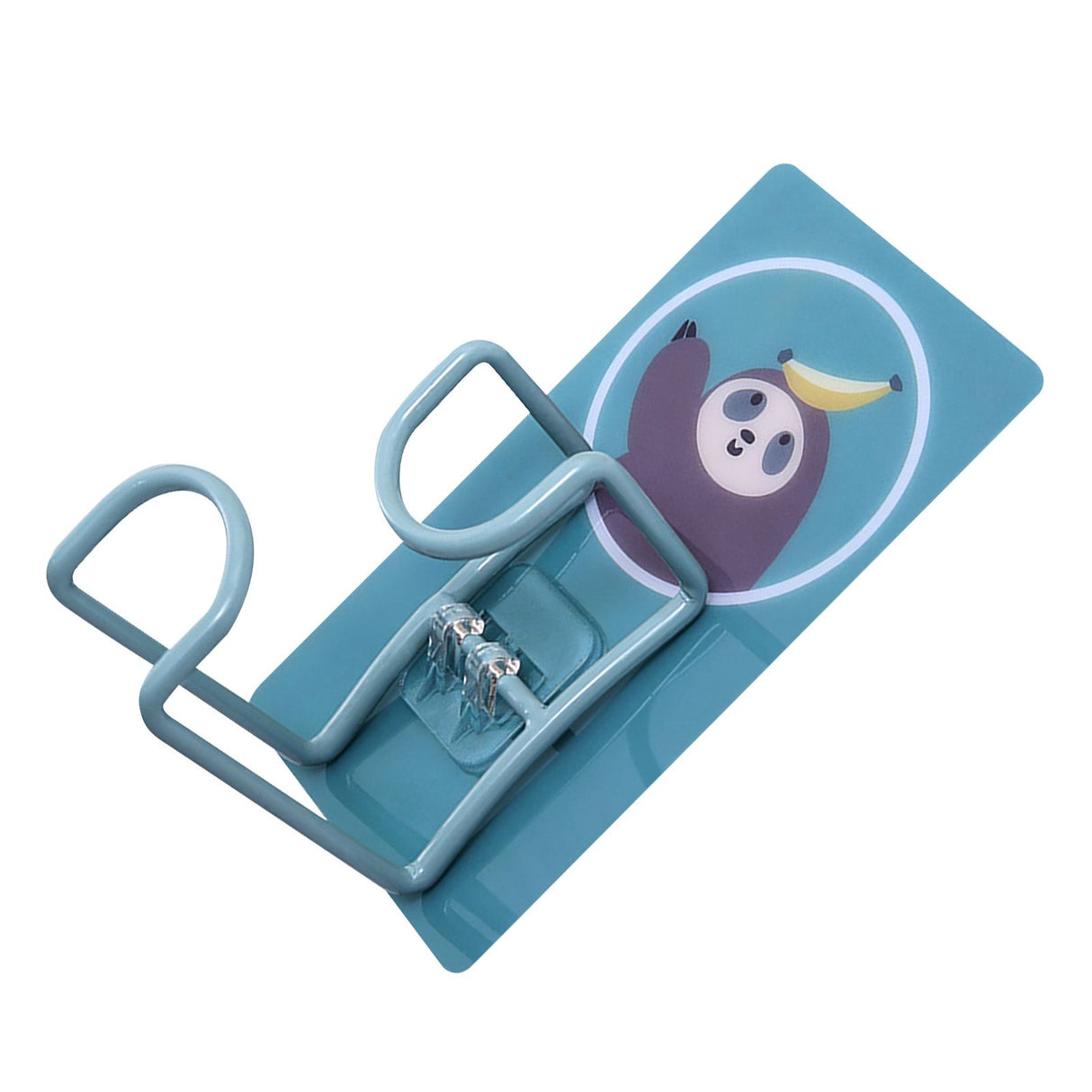 Cute Hooks Wall Mounted 360° Rotating Hook Orderly Storage Strong Stickiness Towel Rack for Bathroom KitchenSloth