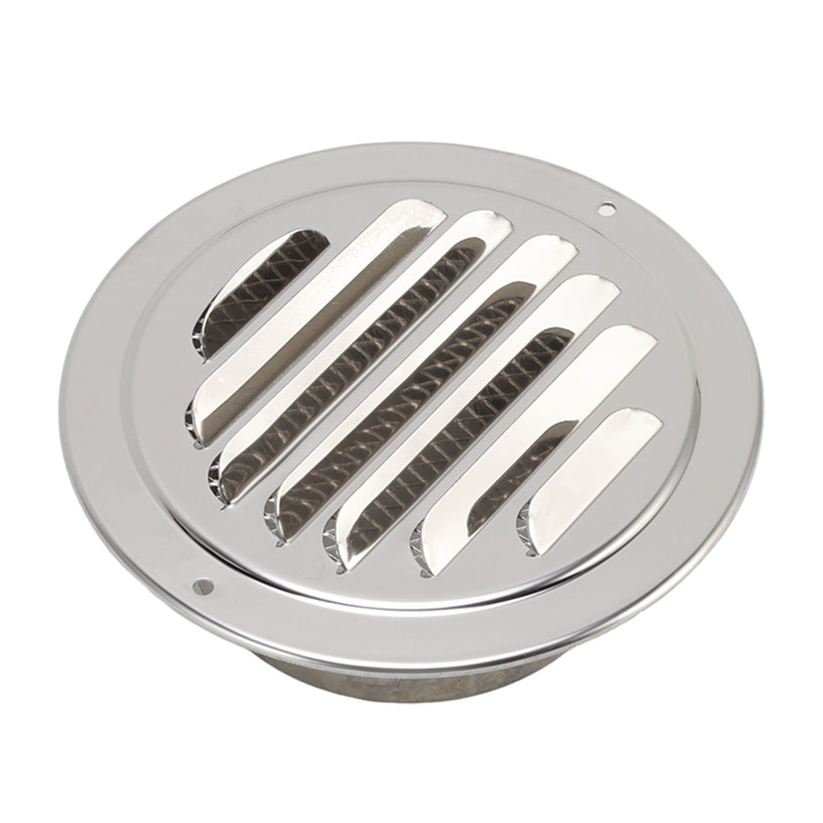 Air Ventilation Cover 304 Stainless Steel Round Exhaust Duct Grill Cap for Kitchen and Bathroom 100mm / 3.9in