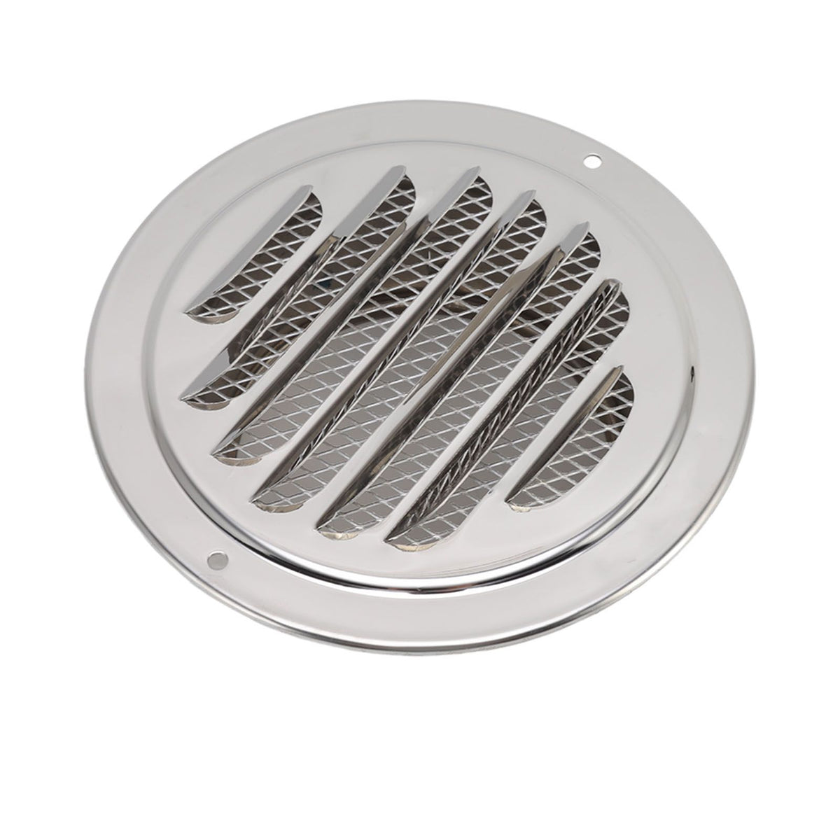Air Ventilation Cover 304 Stainless Steel Round Exhaust Duct Grill Cap for Kitchen and Bathroom 100mm / 3.9in