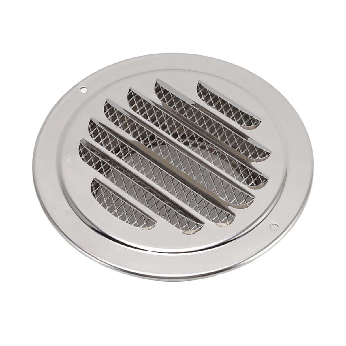 Air Ventilation Cover 304 Stainless Steel Round Exhaust Duct Grill Cap for Kitchen and Bathroom 100mm / 3.9in