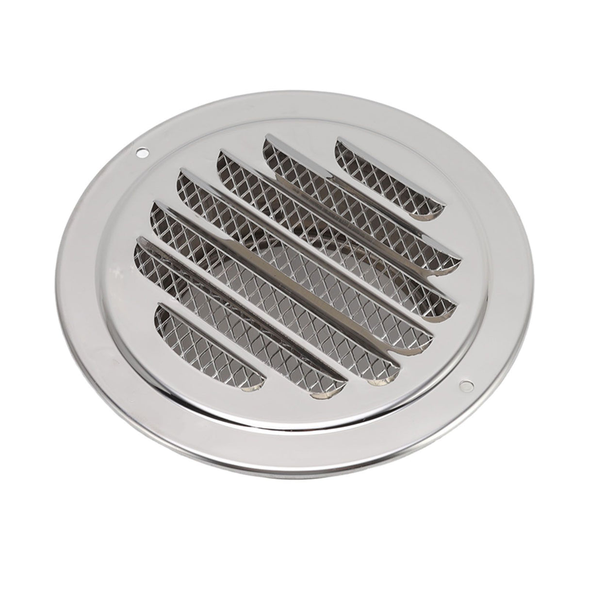 Air Ventilation Cover 304 Stainless Steel Round Exhaust Duct Grill Cap for Kitchen and Bathroom 120mm / 4.7in