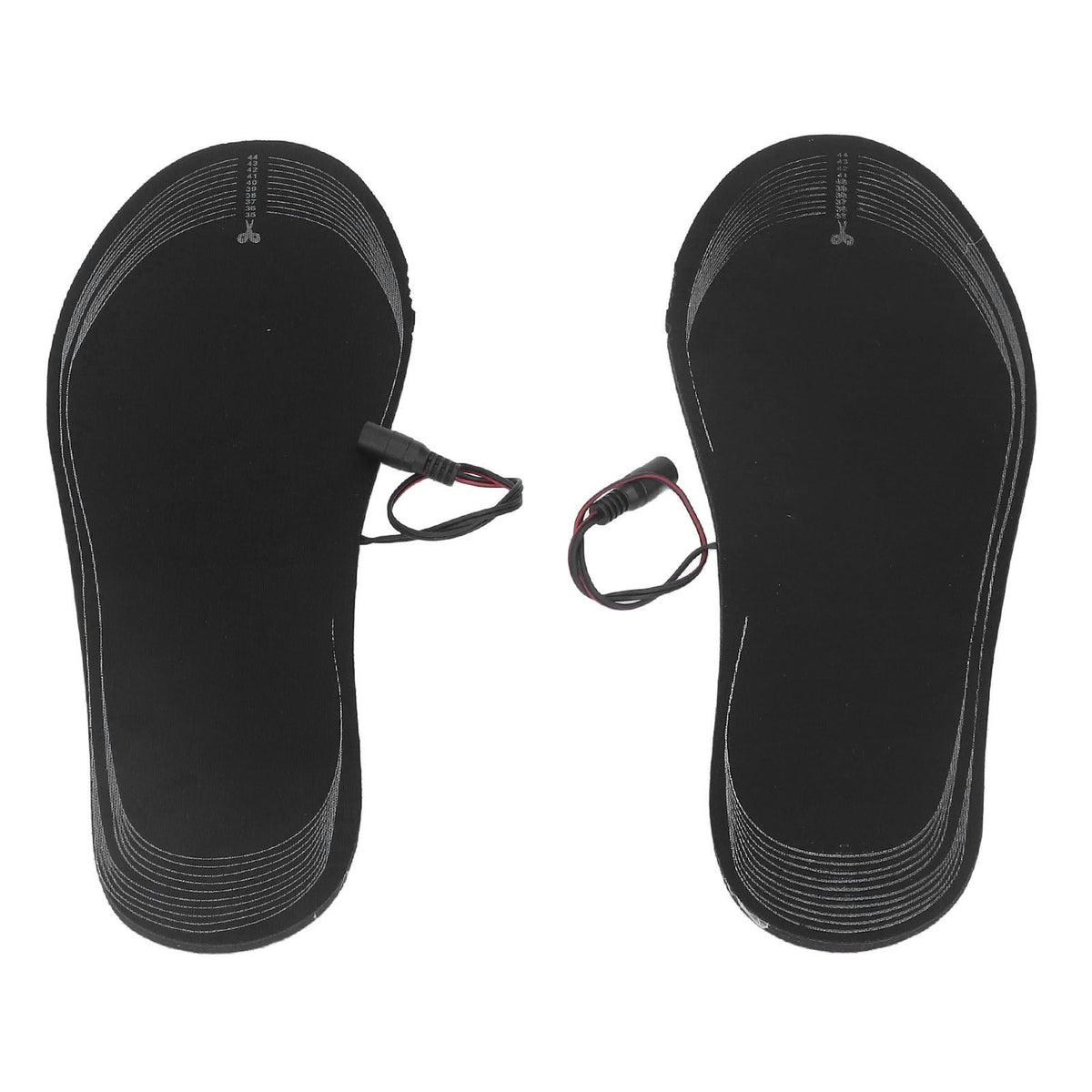 1 Pair Electric Heated Insole Warm Keeping Lightweight USB Charging No Smell EVA Electrical Heated Insole 5V