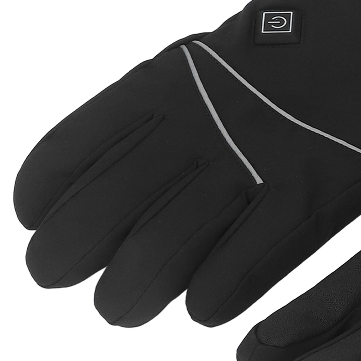 Heated Gloves Skiing Snowboarding Electric Battery Heated Gloves with 3 Heating Levels Skiing for Men Women M
