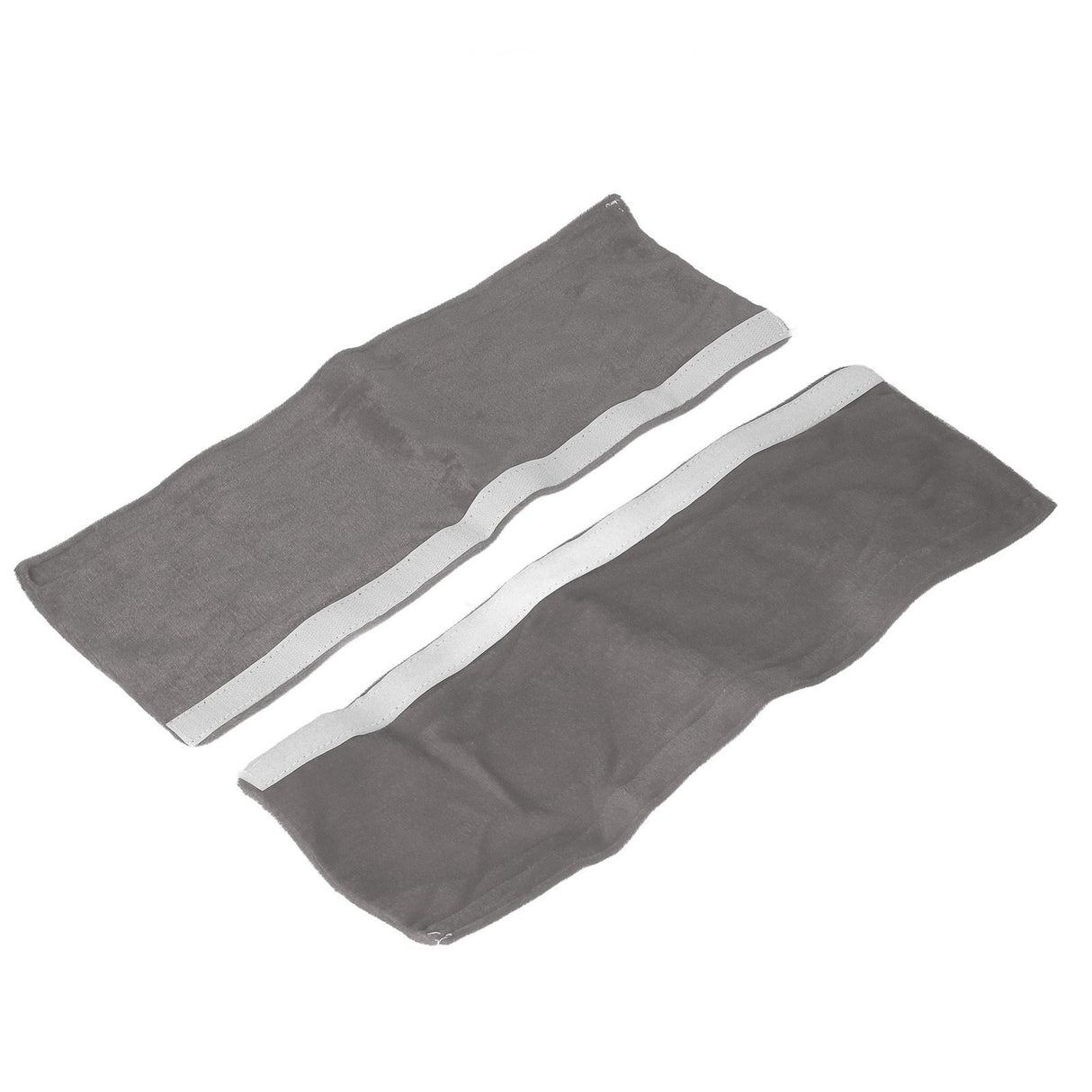 2Pcs Refrigerator Door Handle Covers Kitchen Appliance Decor Non Skid Static Protector Grey