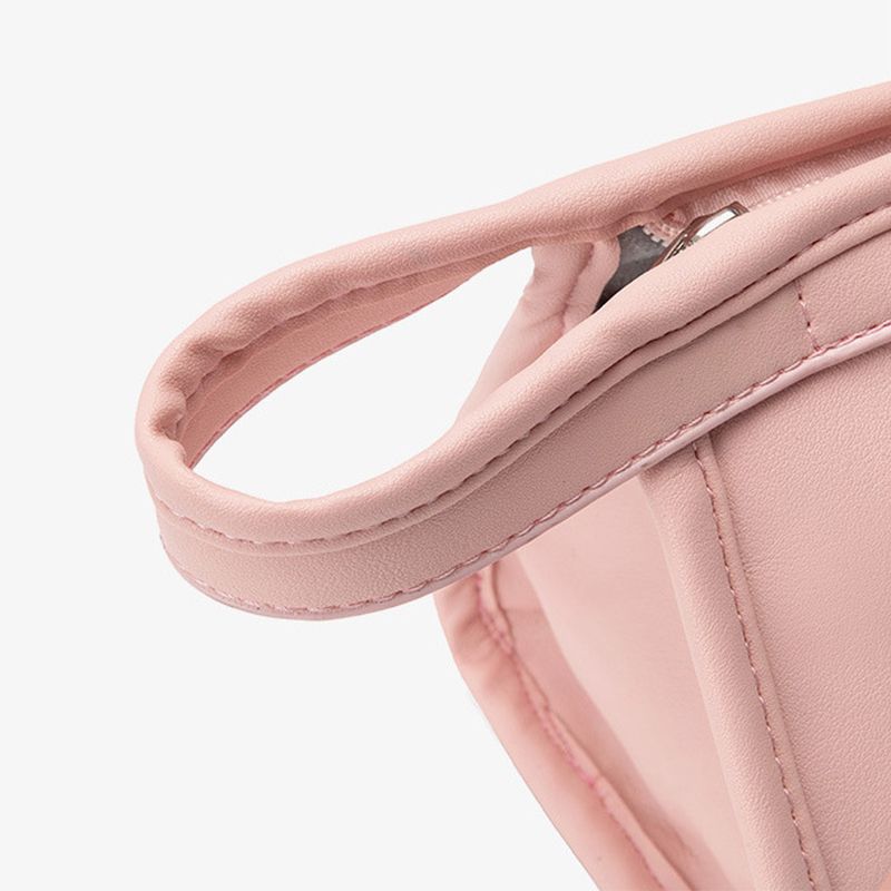 Hair Dryer Storage Bag Hair Curler Travel Pouch Dustproof Waterproof Protection Organizer Travel Case Pink