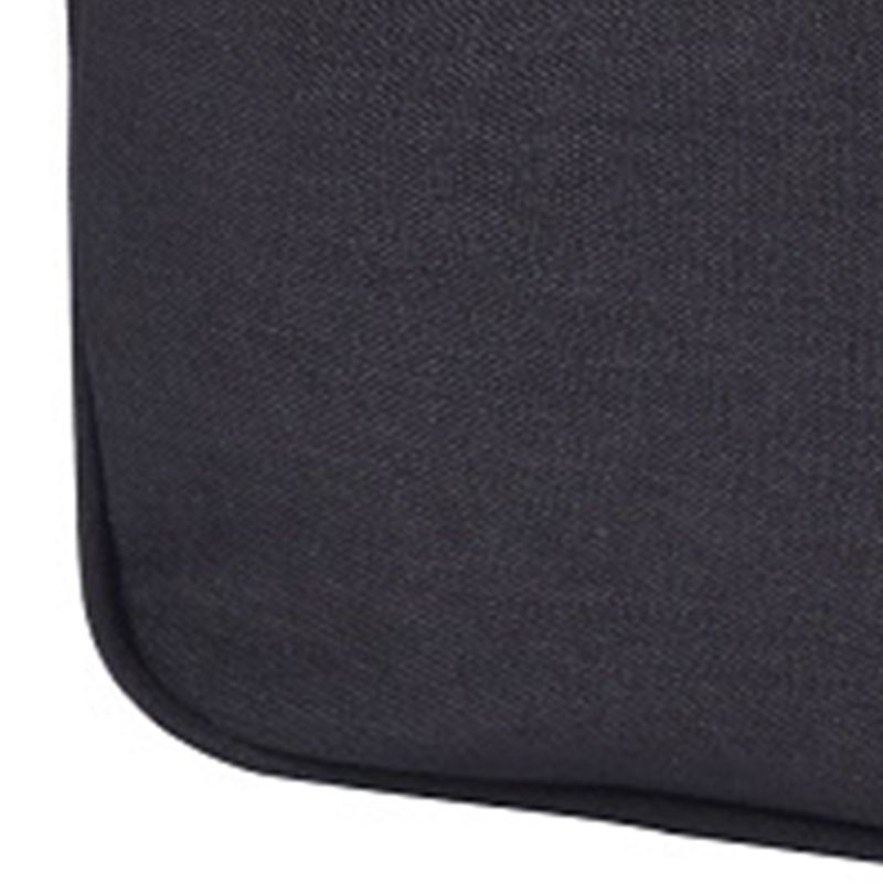 Travel Underwear Organizer Positive Ion Oxford Fabric Large Capacity Travel Bra Organizer for Underwear Women Travel Black
