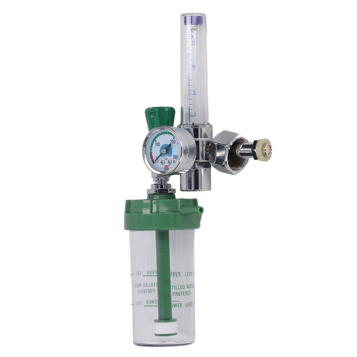 Oxygen Inhaler with G3/4 Internal Thread Russian Connector Oxygen Gauge Flow Meter for Emergency Home