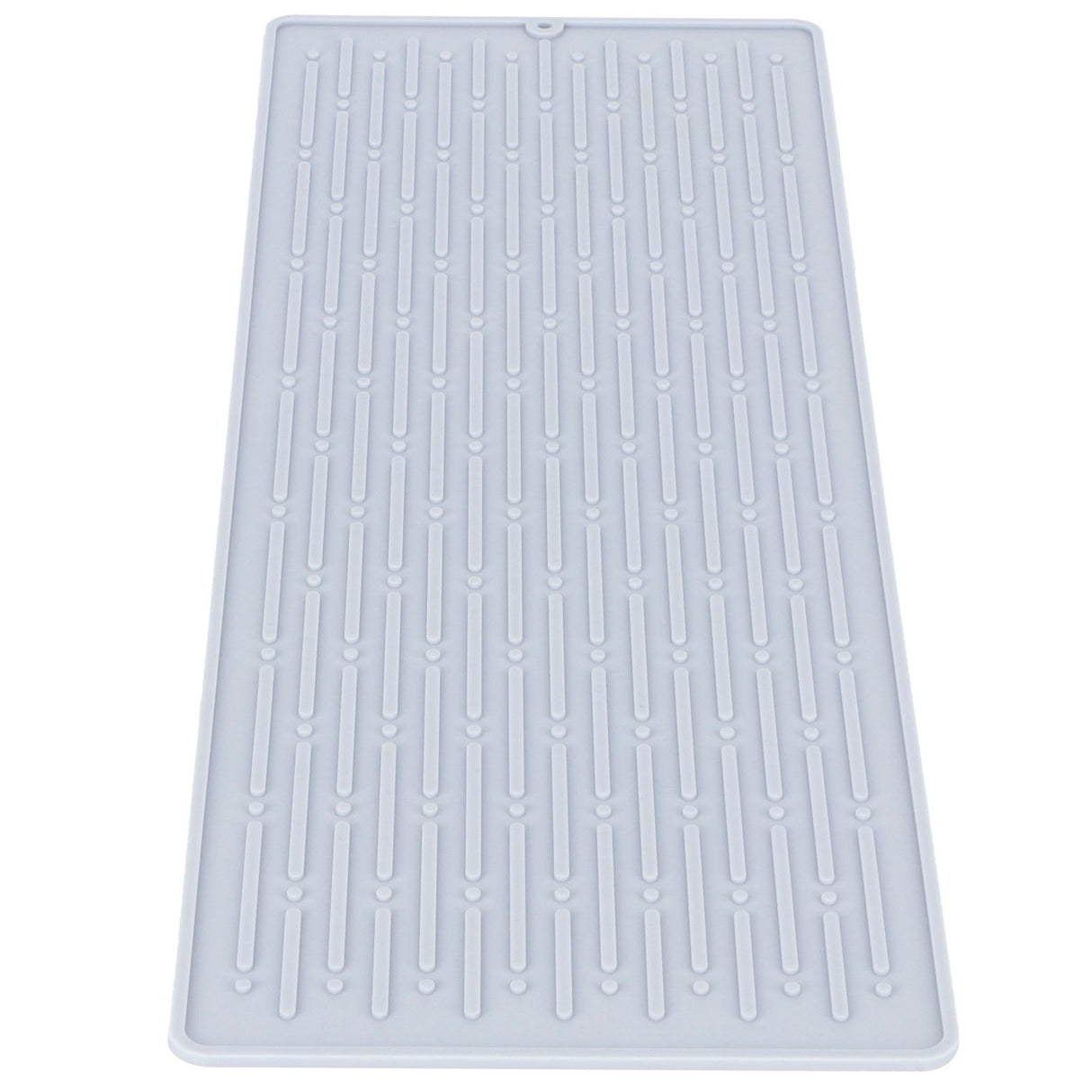 Silicone Draining Pad Non Slip Soda Bottles Drying Rack Mat Kitchen Accessories Gray(4 Hole Drain Rack Mat )