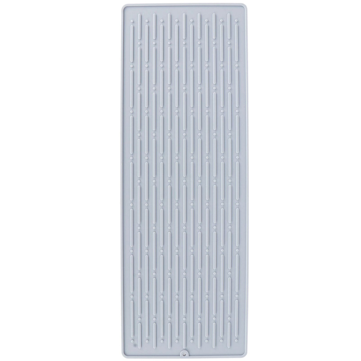 Silicone Draining Pad Non Slip Soda Bottles Drying Rack Mat Kitchen Accessories Gray(4 Hole Drain Rack Mat )