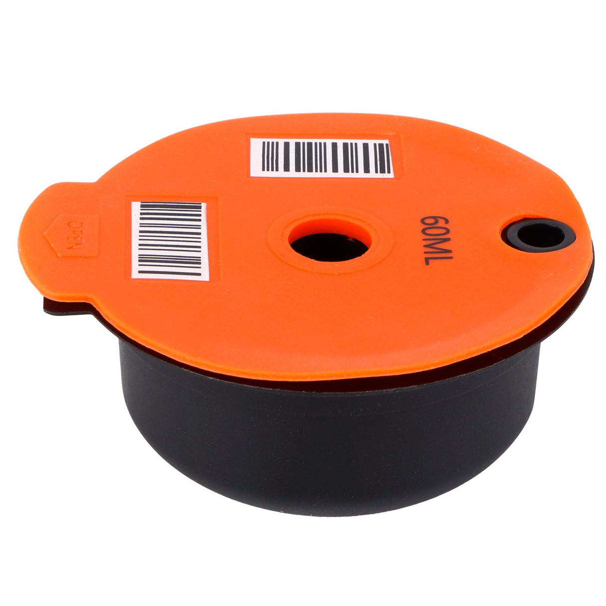 Coffee Capsule Reusable Refillable Coffee Filter Cup with Spoon Brush Coffee Accessories60ML