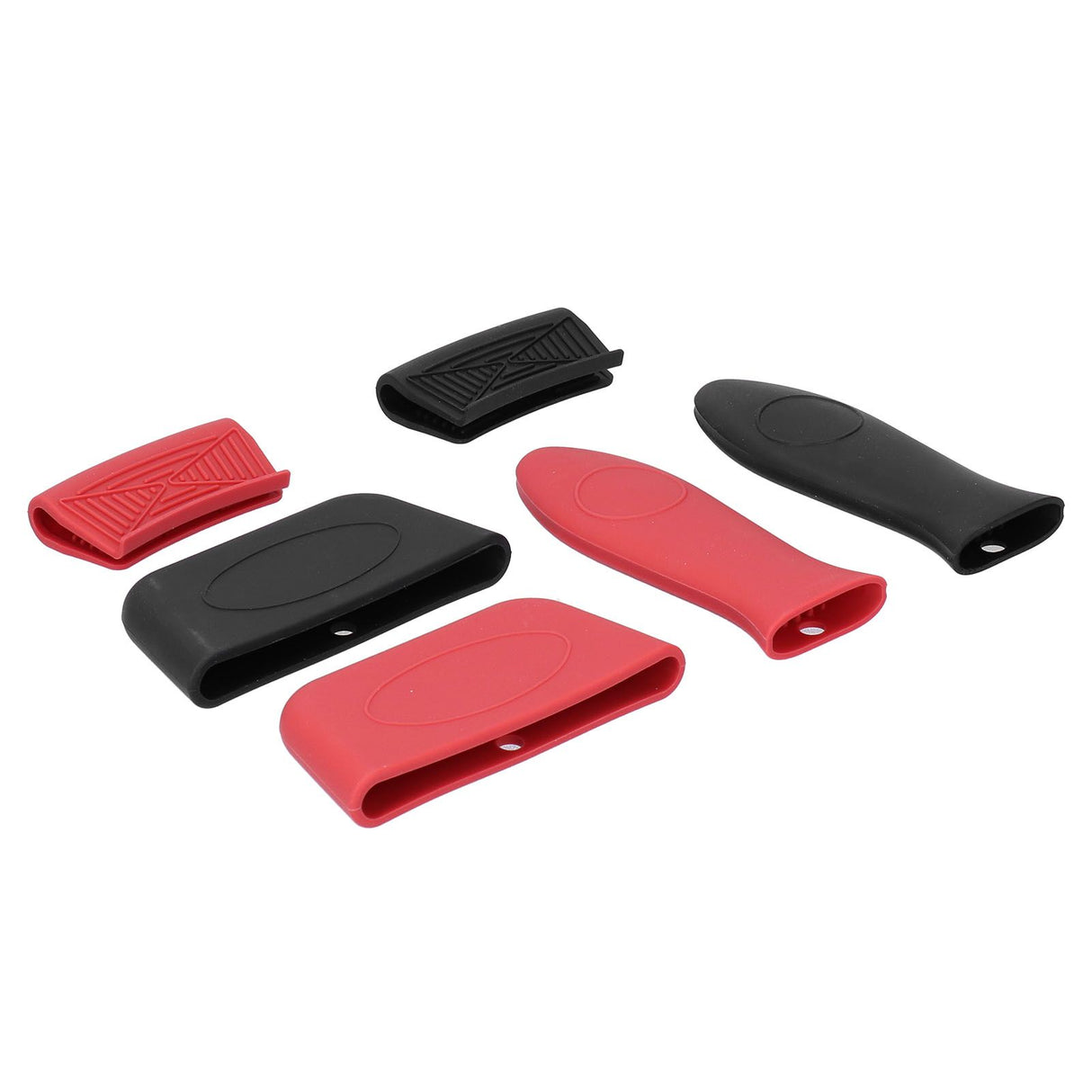 6Pcs set Pot Handle Sleeve Holder Thicken Silicone AntiScalding Kit Kitchen Supplies