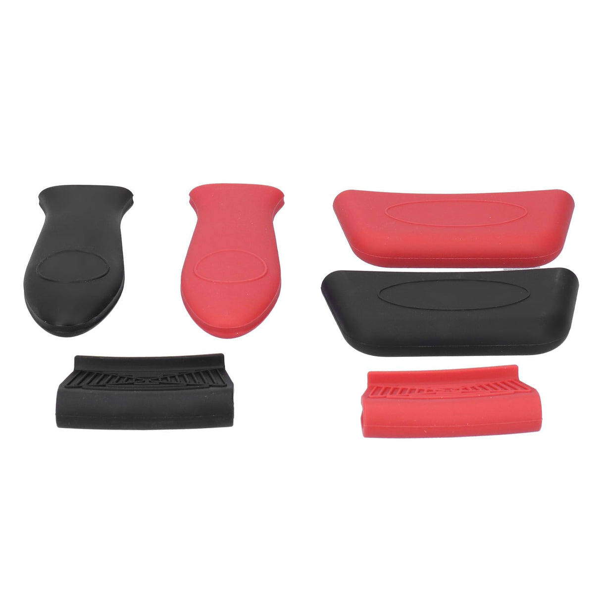 6Pcs set Pot Handle Sleeve Holder Thicken Silicone AntiScalding Kit Kitchen Supplies