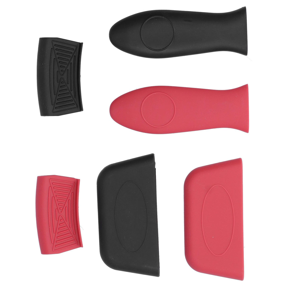 6Pcs set Pot Handle Sleeve Holder Thicken Silicone AntiScalding Kit Kitchen Supplies
